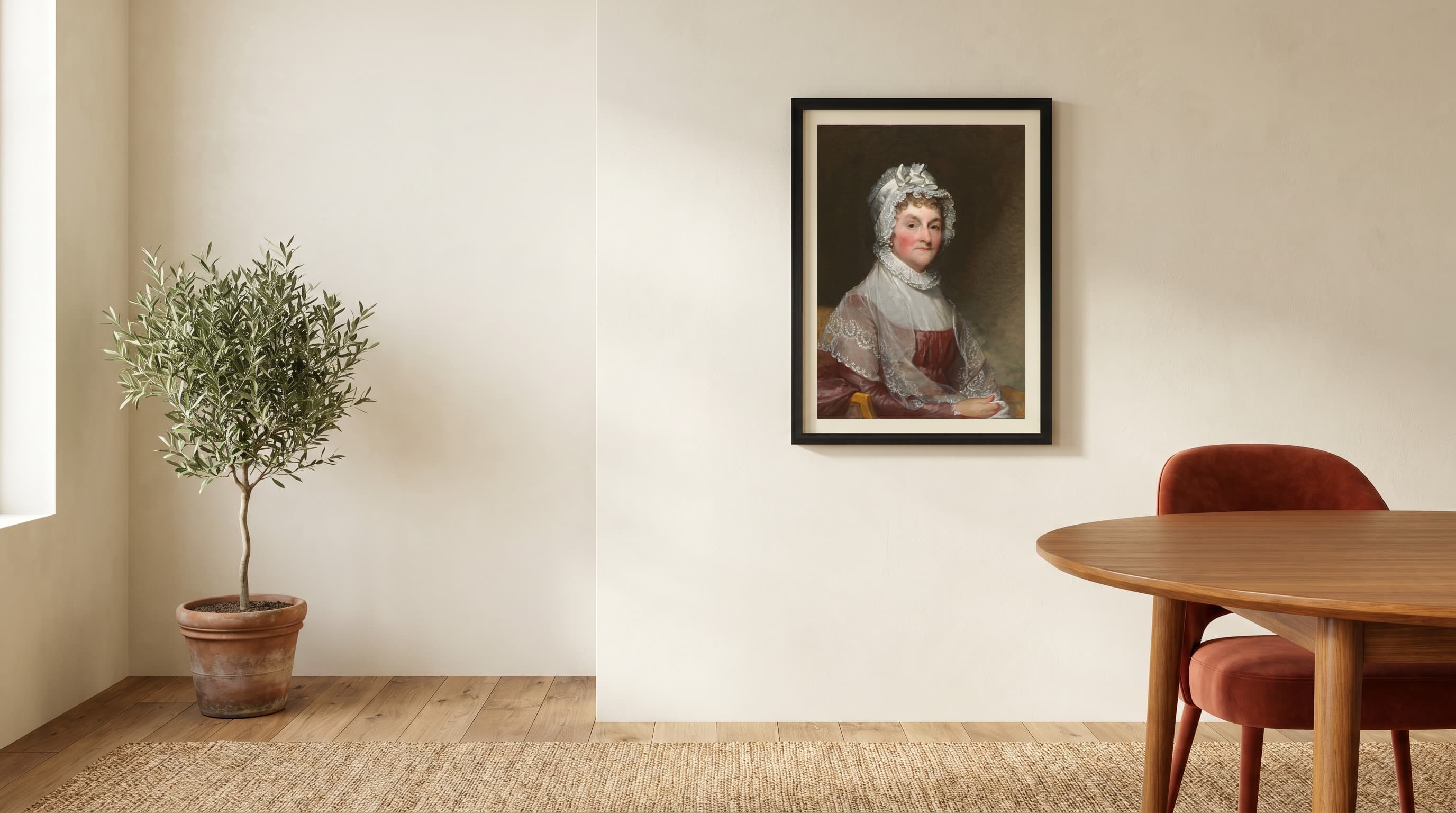 Abigail Smith Adams (Mrs. John Adams) — in situ