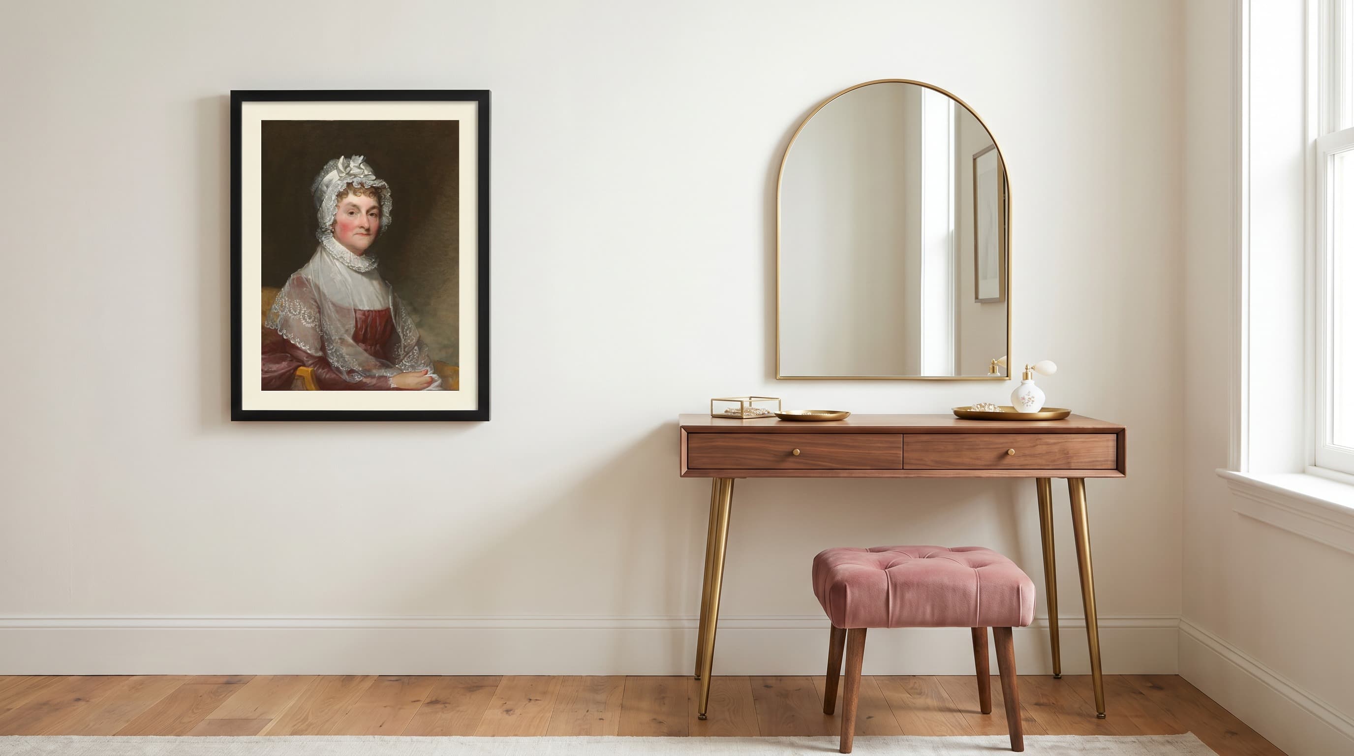 Abigail Smith Adams (Mrs. John Adams) in Dressing Room