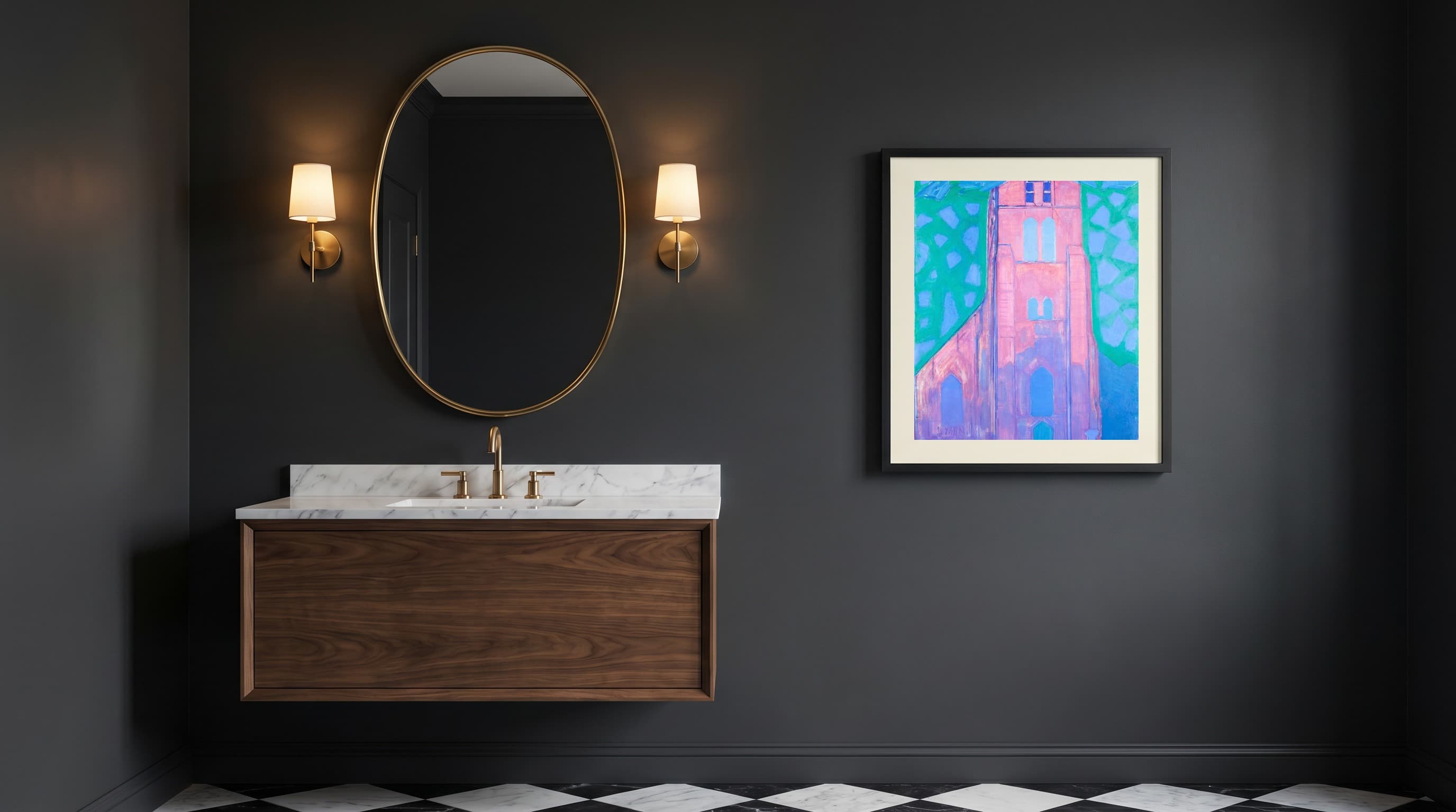 Aesthetic No. 10 in Powder Room