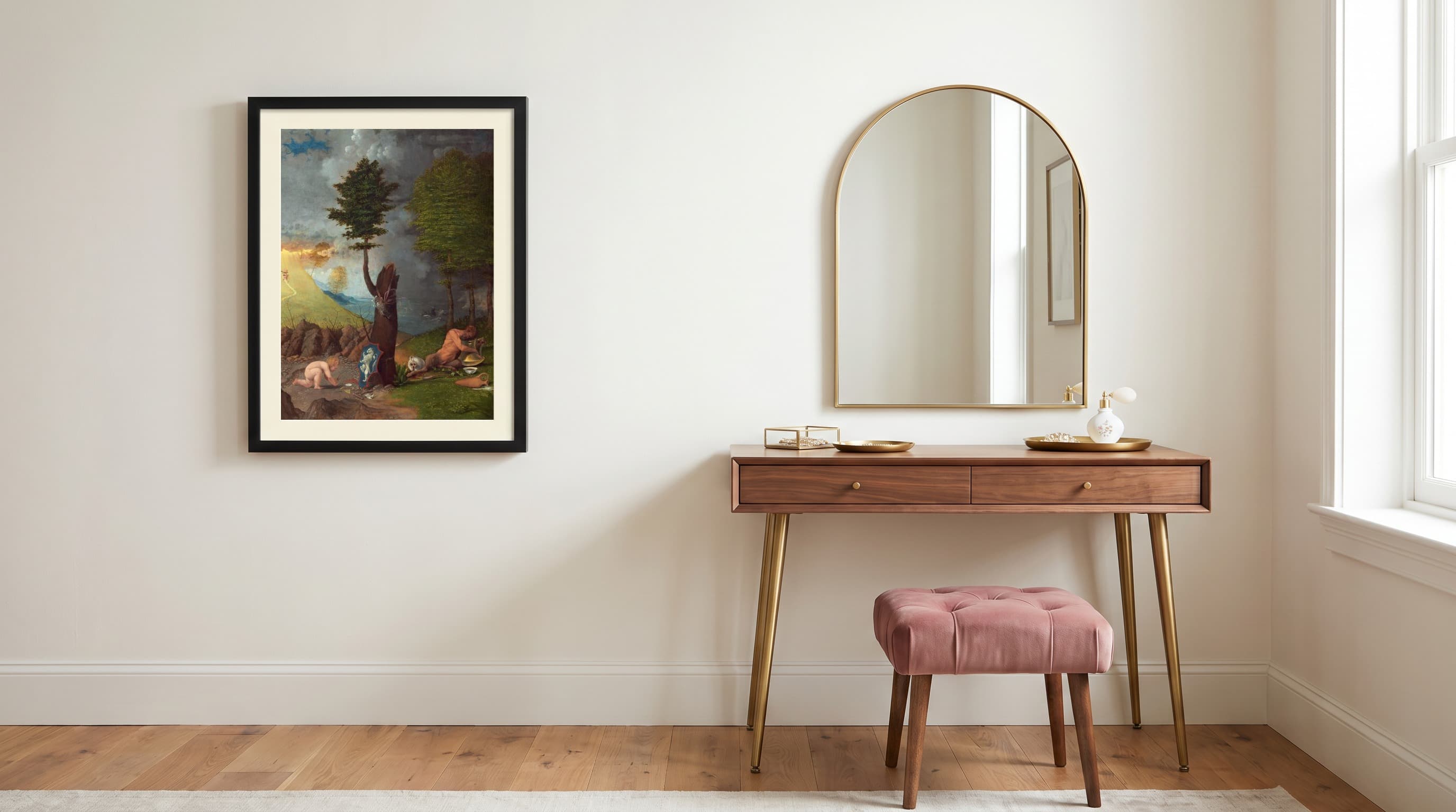 Allegory Of Virtue And Vice in Dressing Room