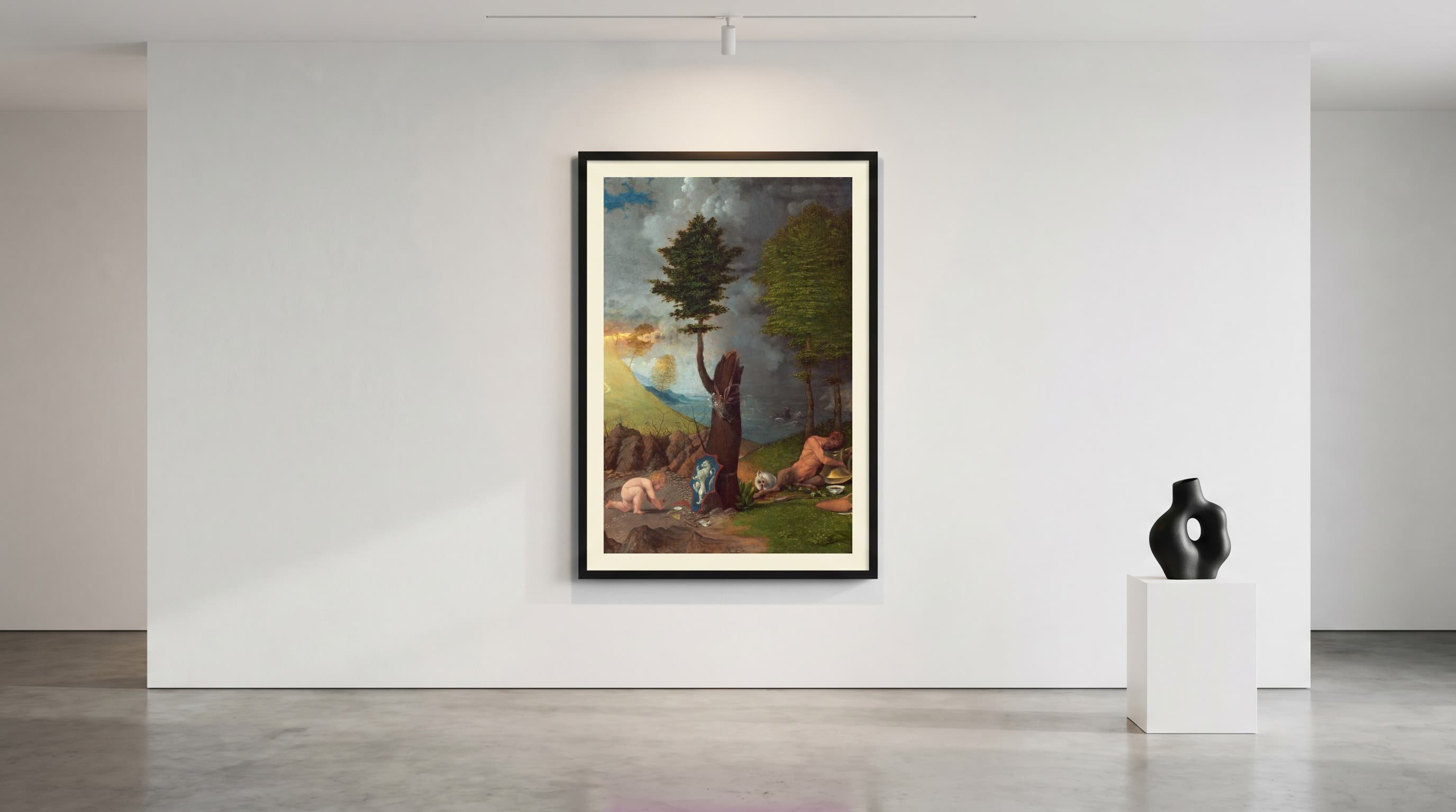 Allegory Of Virtue And Vice in Gallery Wall