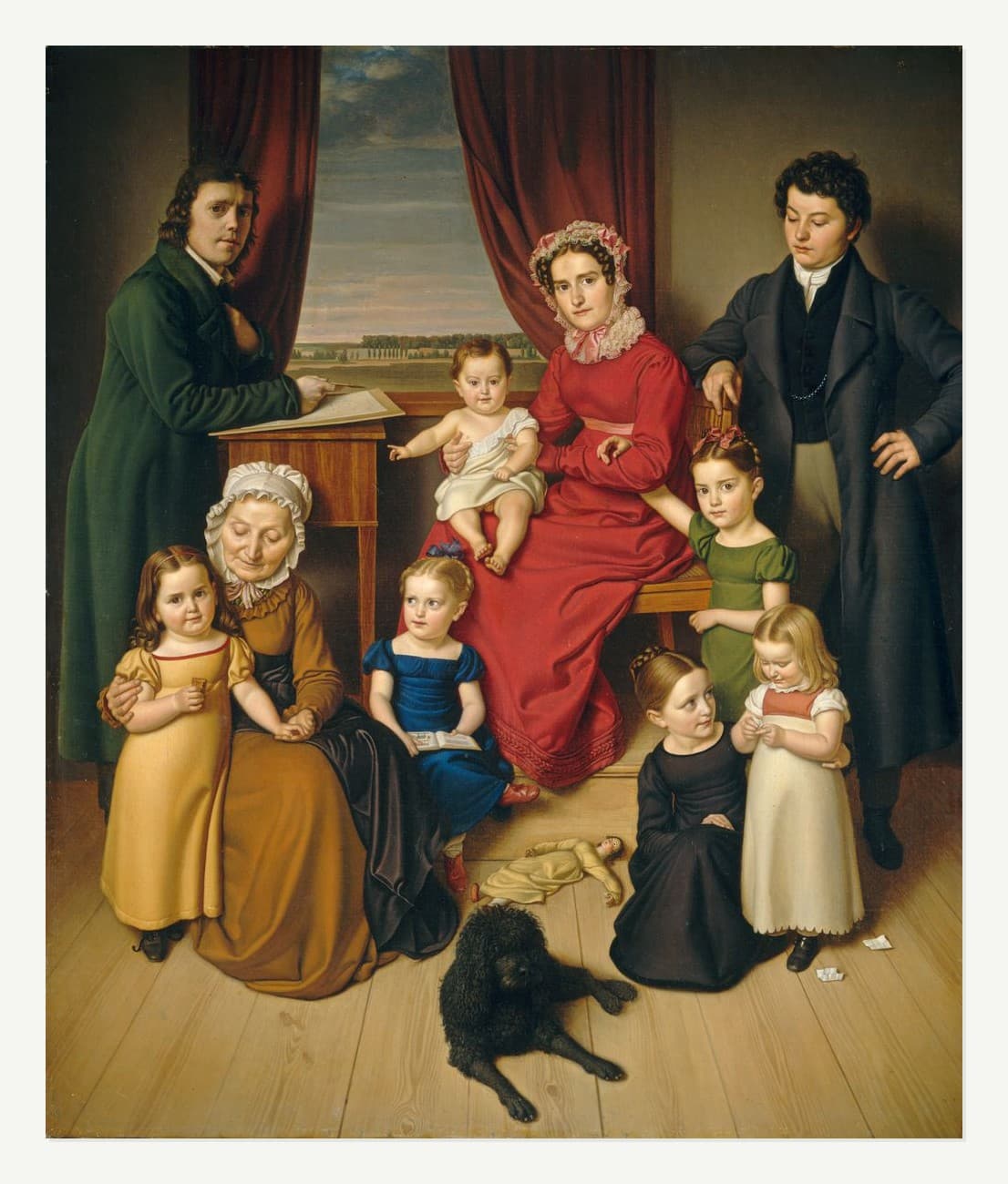 An Artist And His Family