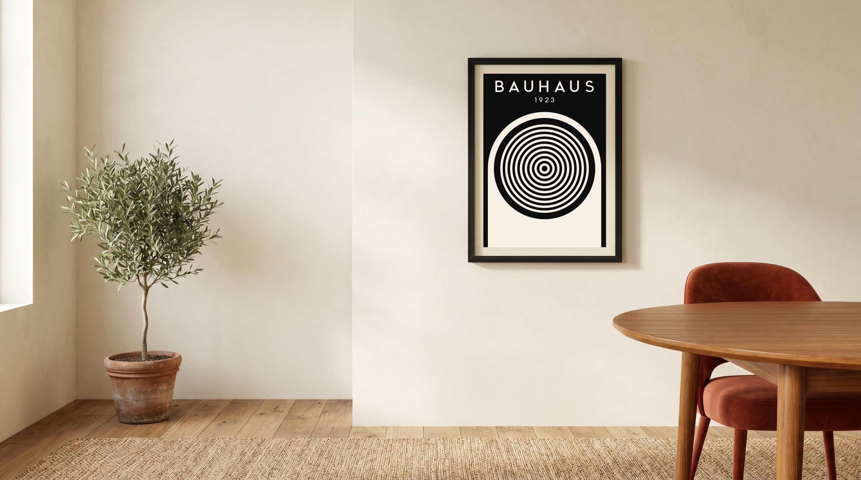 Bauhaus 1923 in Dining Corner