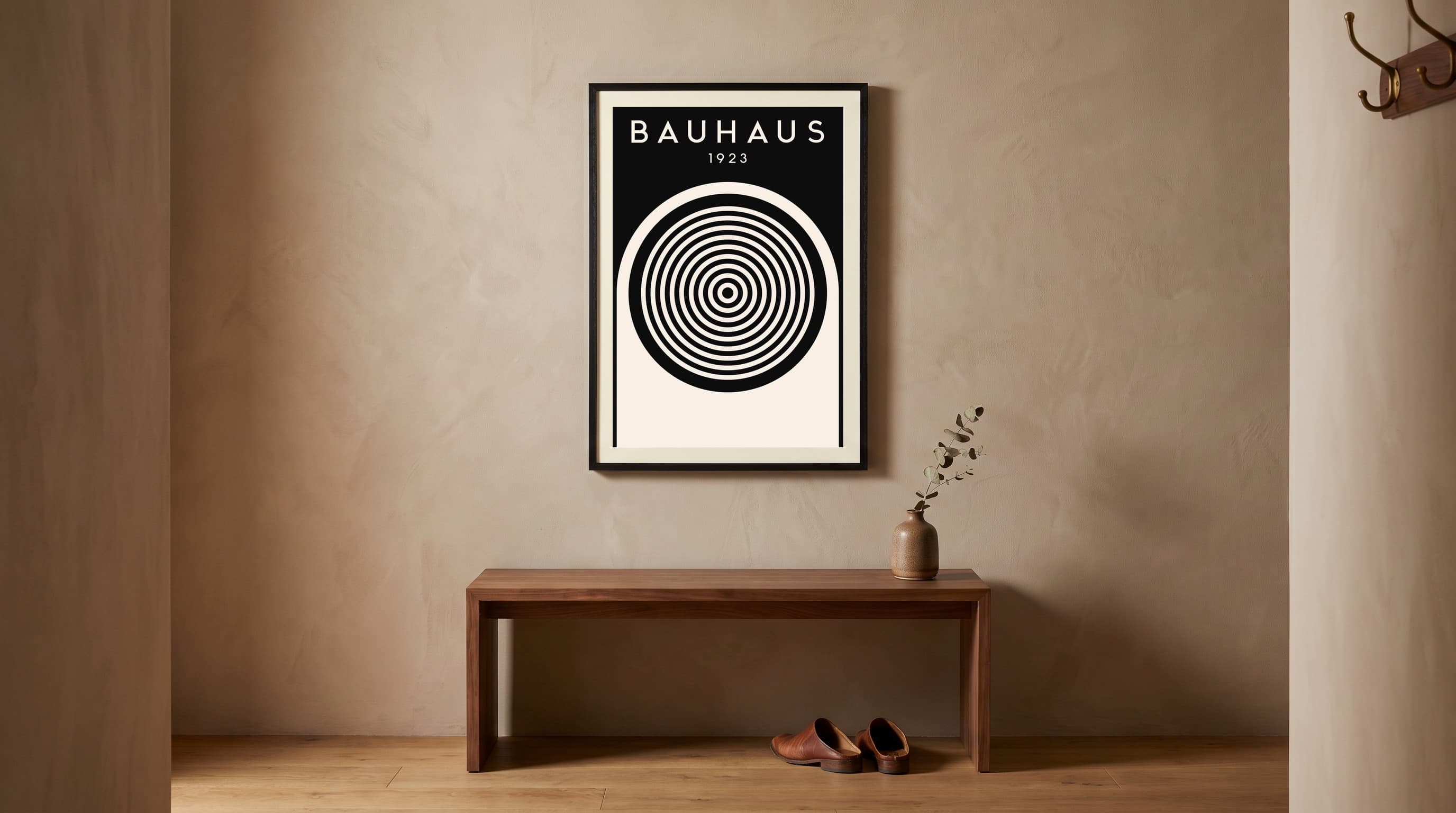 Bauhaus 1923 in Entryway