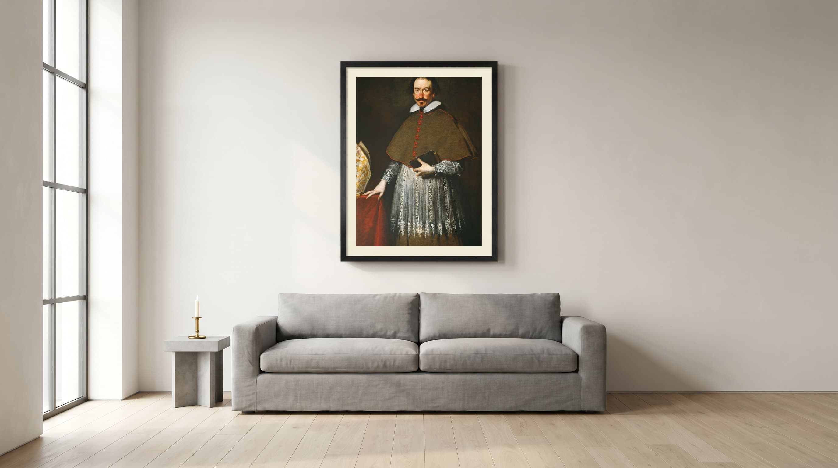 Bishop Alvise Grimani in Minimalist Loft