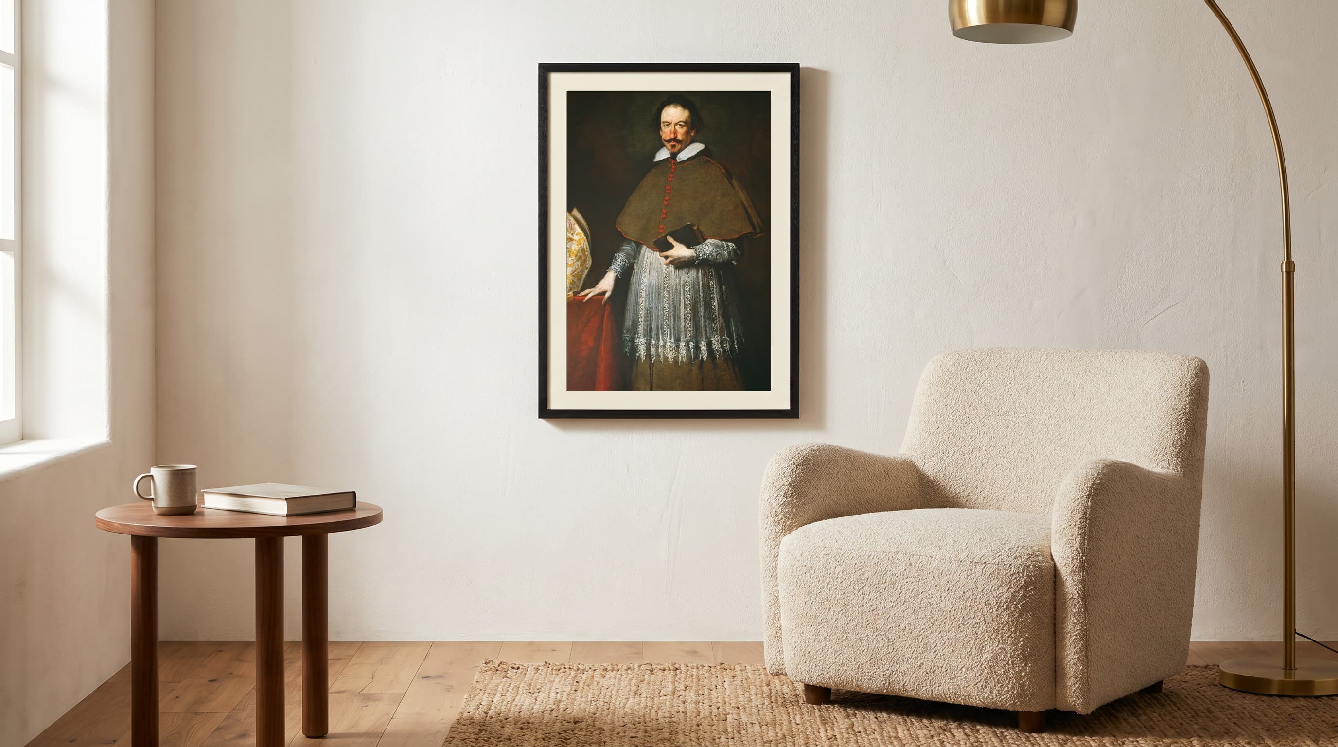 Bishop Alvise Grimani in Reading Nook