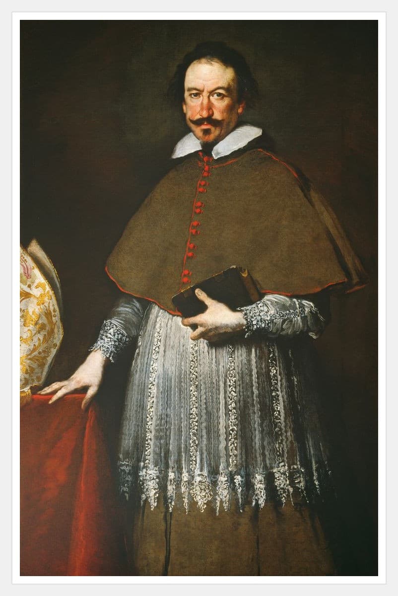 Bishop Alvise Grimani - White Frame