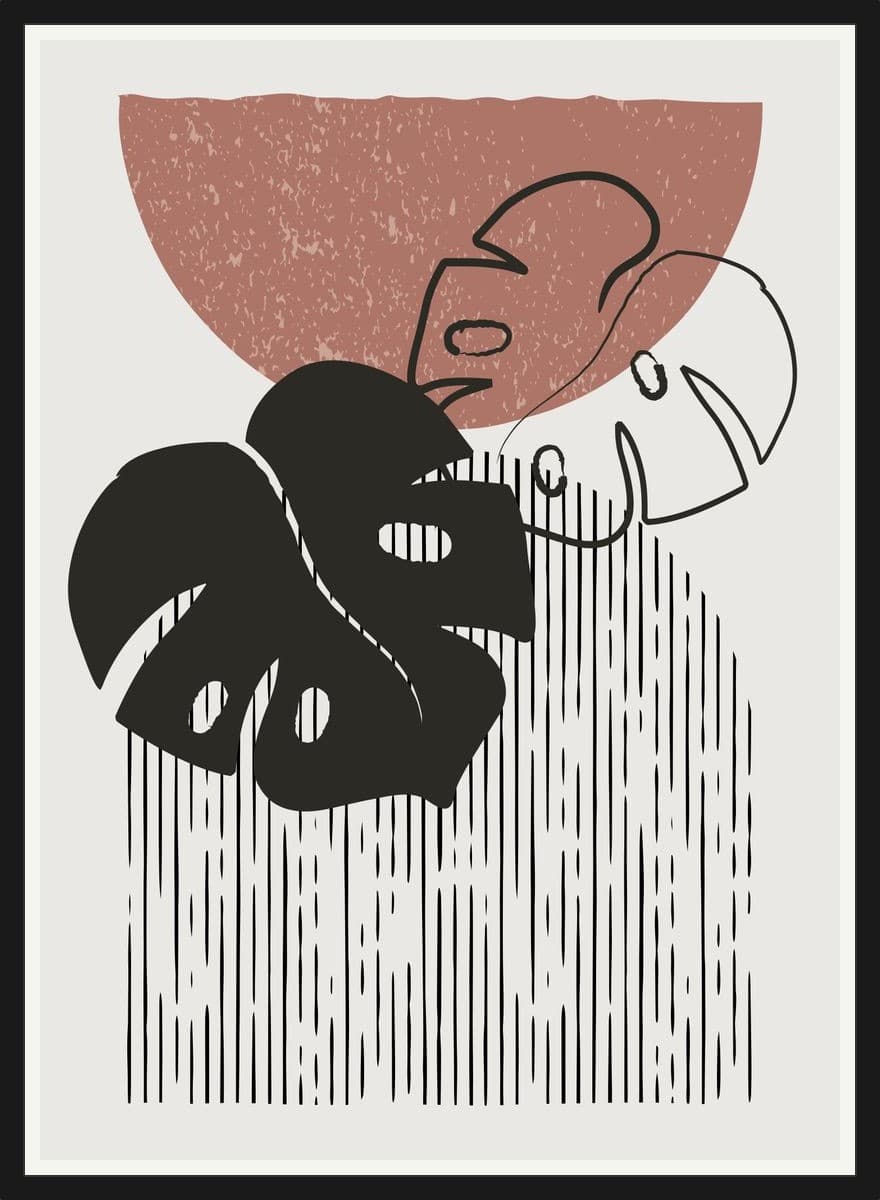 Boho No. 01 - Black Frame