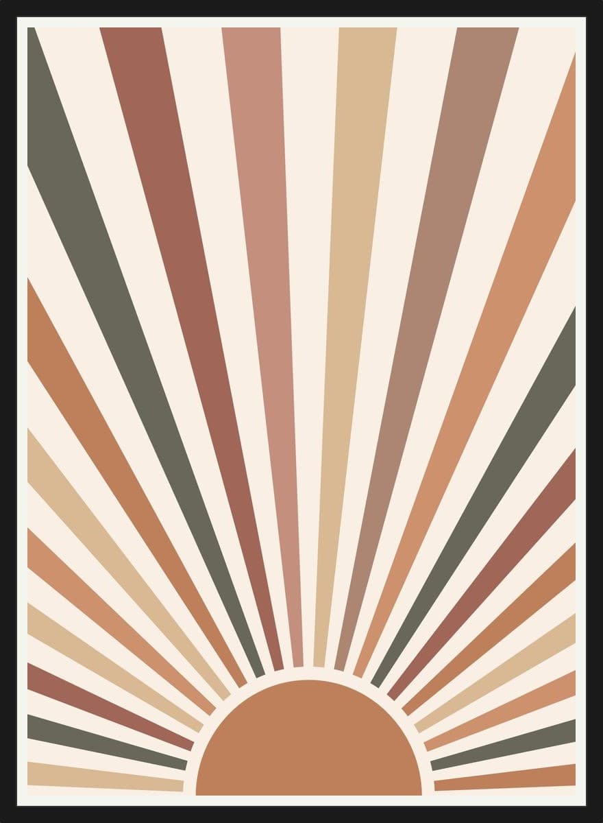 Boho No. 03 - Black Frame