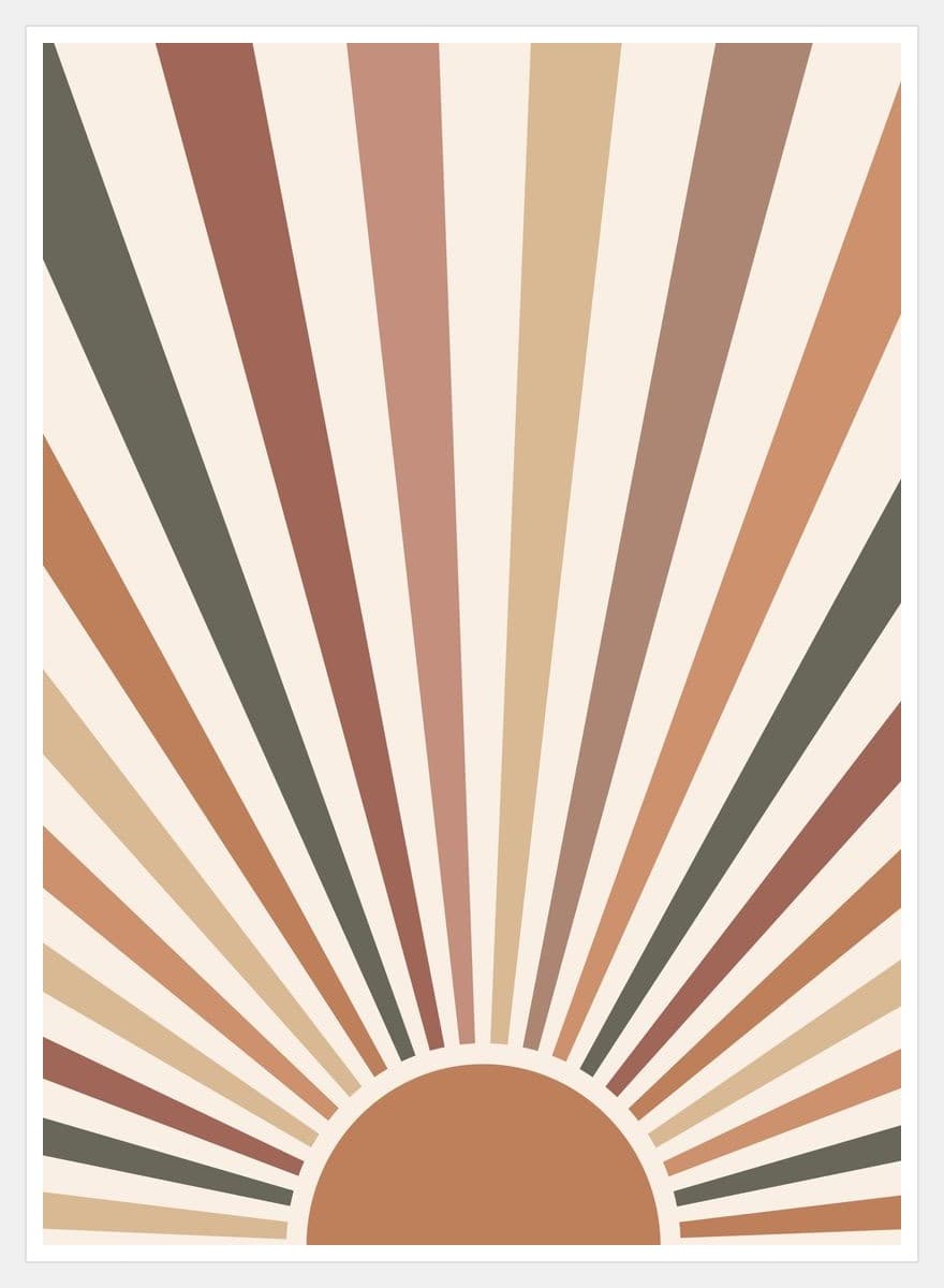Boho No. 03 - White Frame