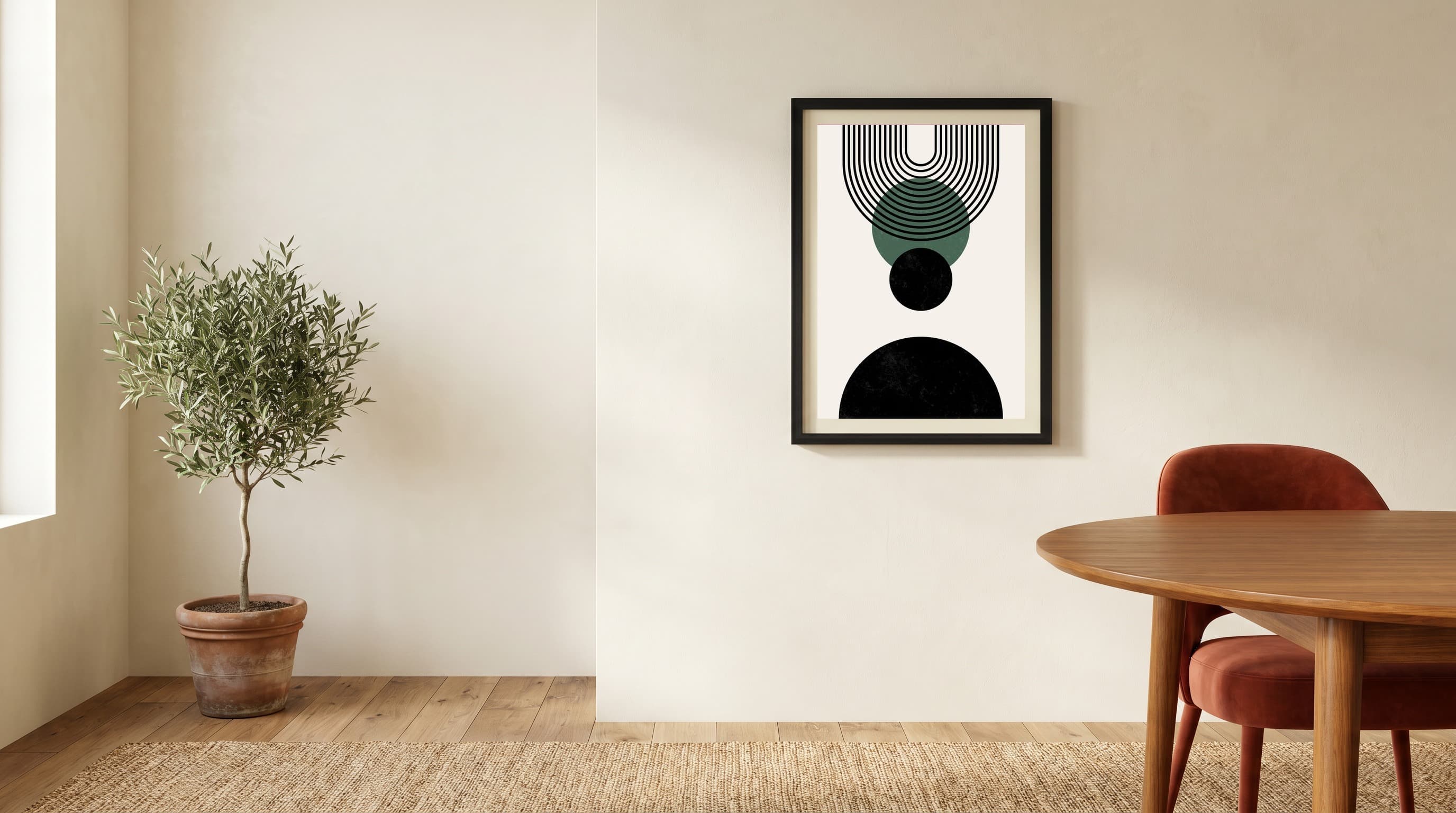 Boho No. 04 in Dining Corner