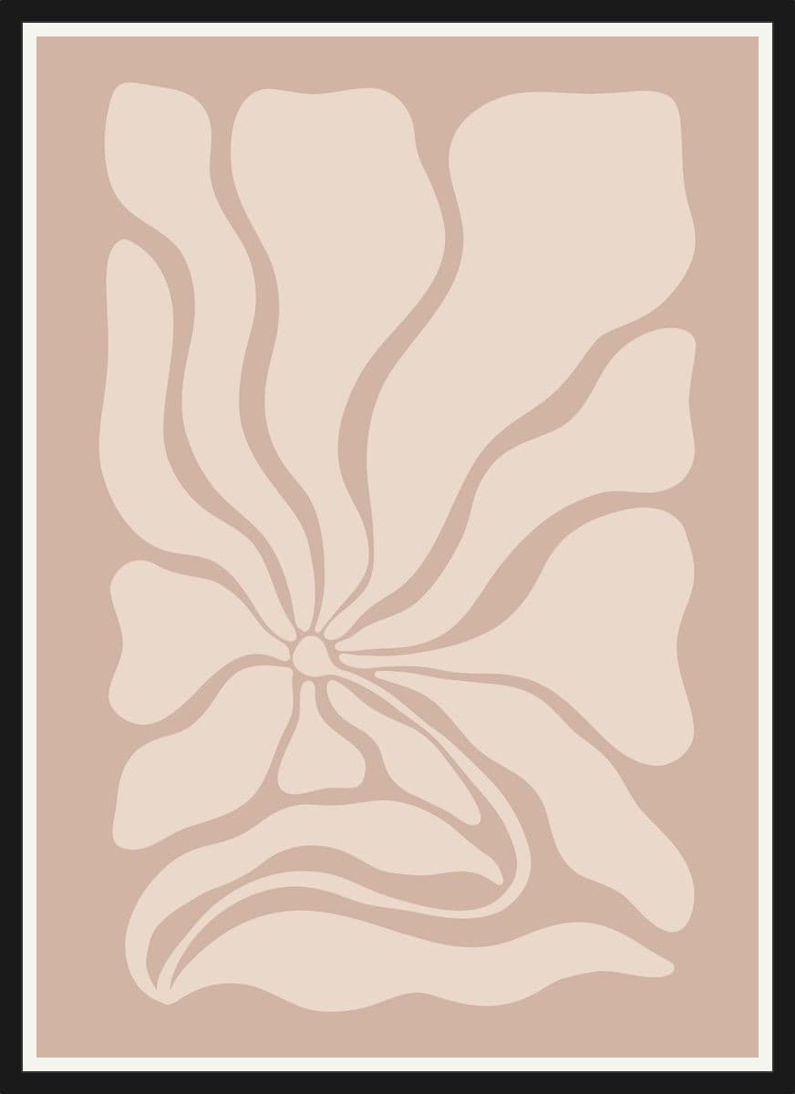 Boho Bloom - Black Frame