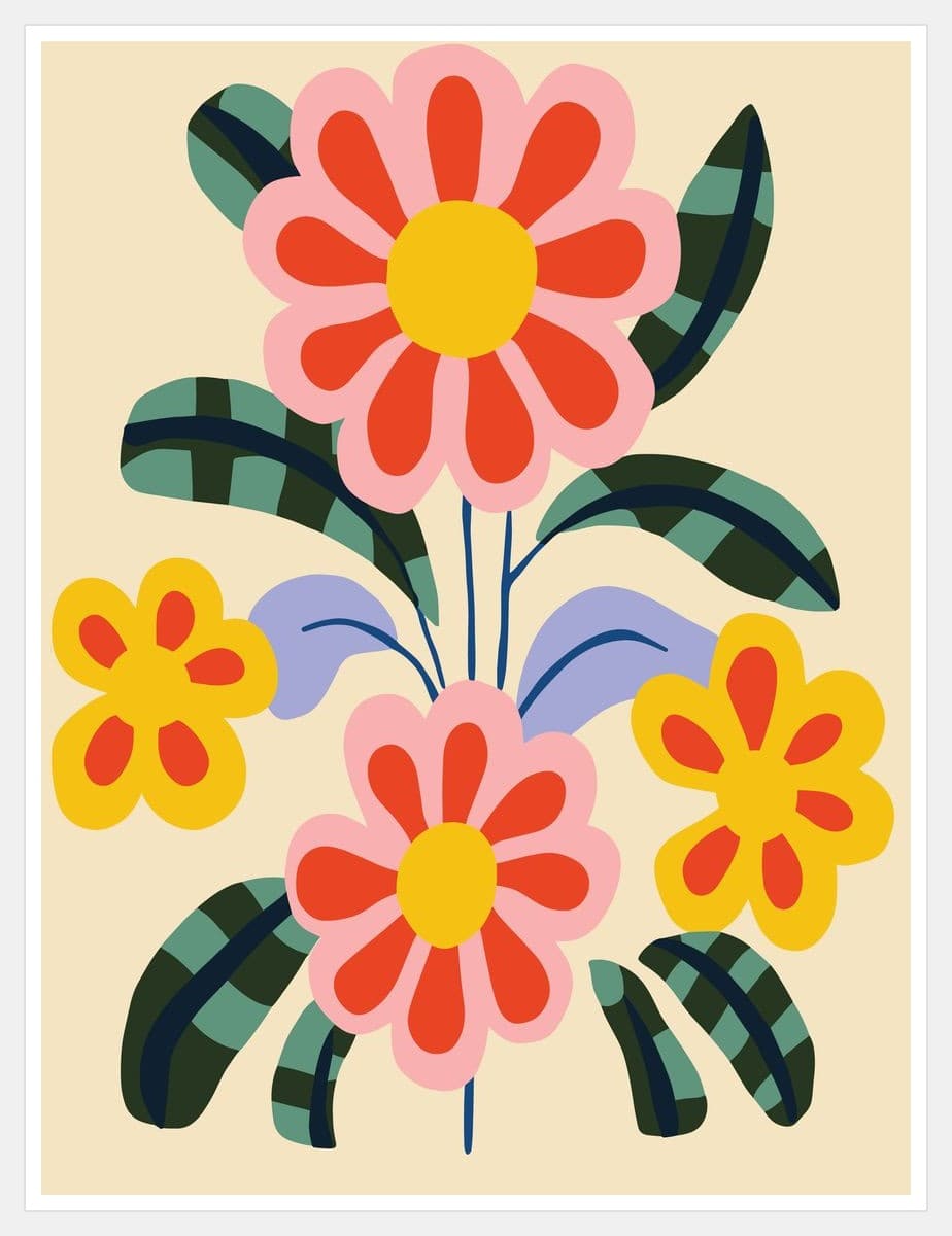 Botanical No. 01 - White Frame