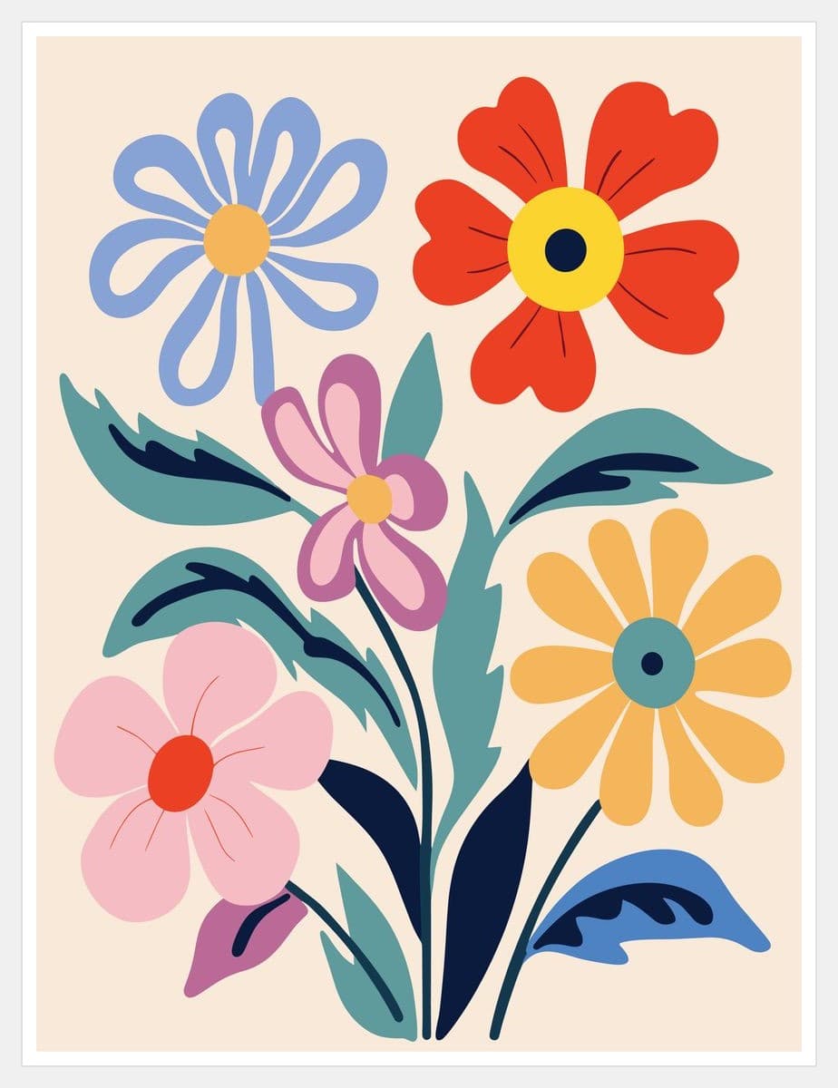 Botanical No. 03 - White Frame