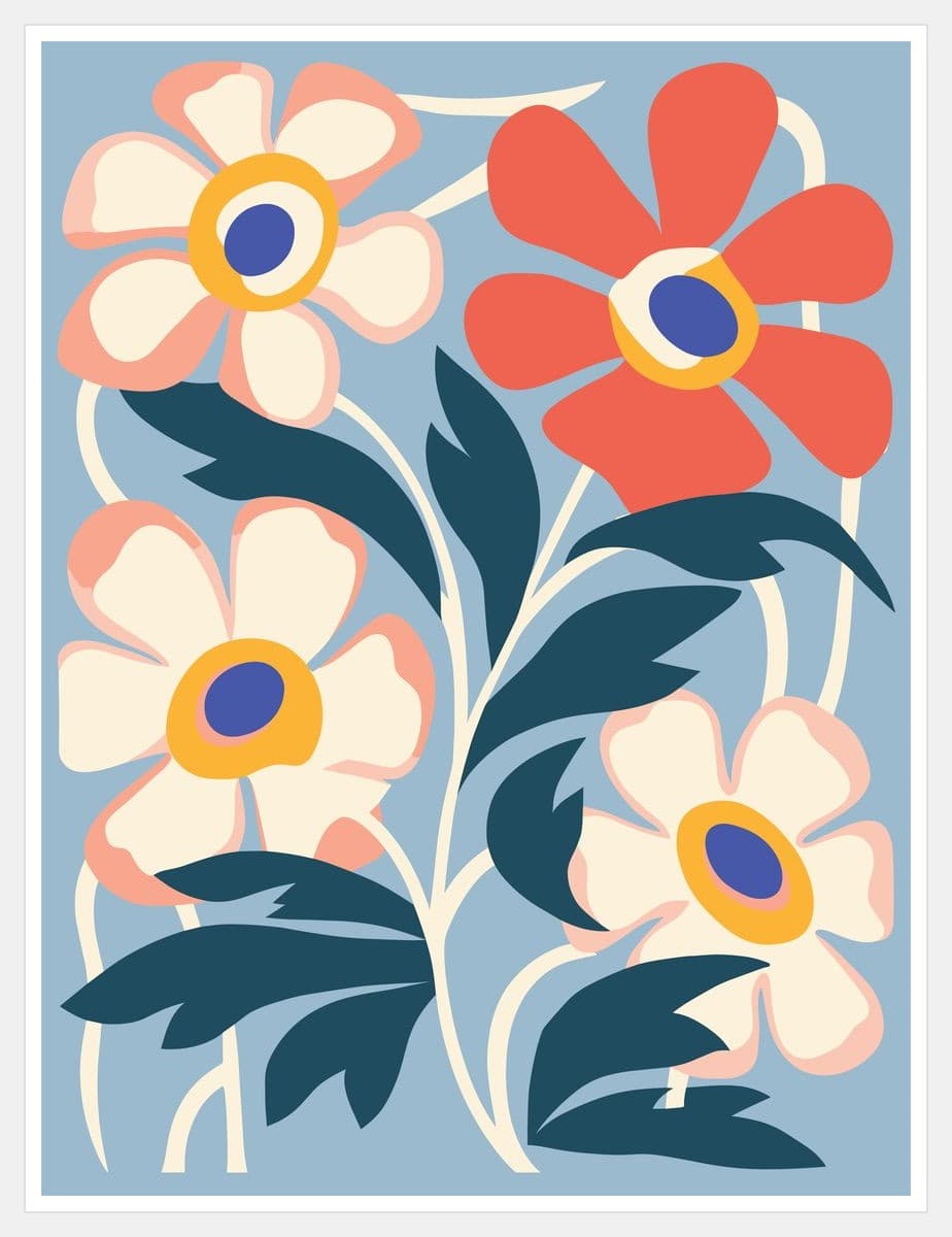 Botanical No. 04 - White Frame