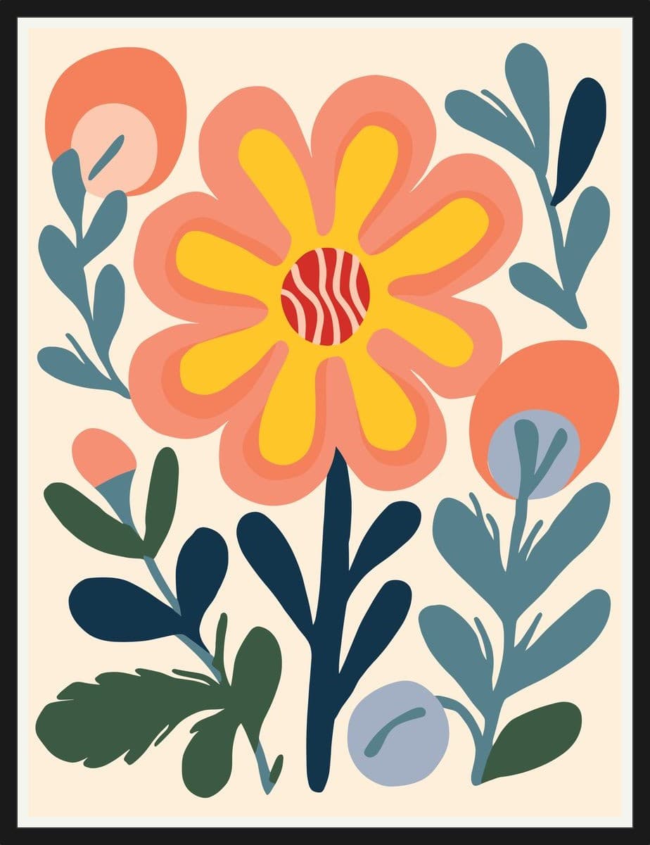 Botanical No. 05 - Black Frame