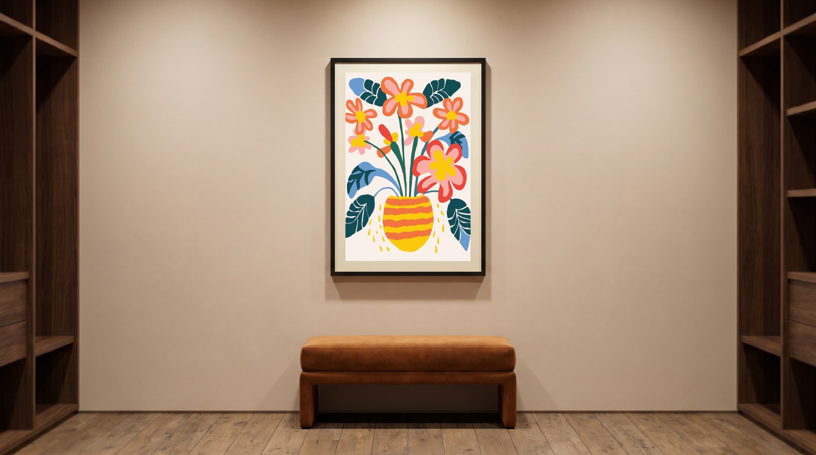 Botanical No. 06 in Walk-in Closet