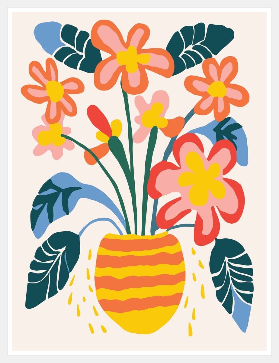 Botanical No. 06 - White Frame