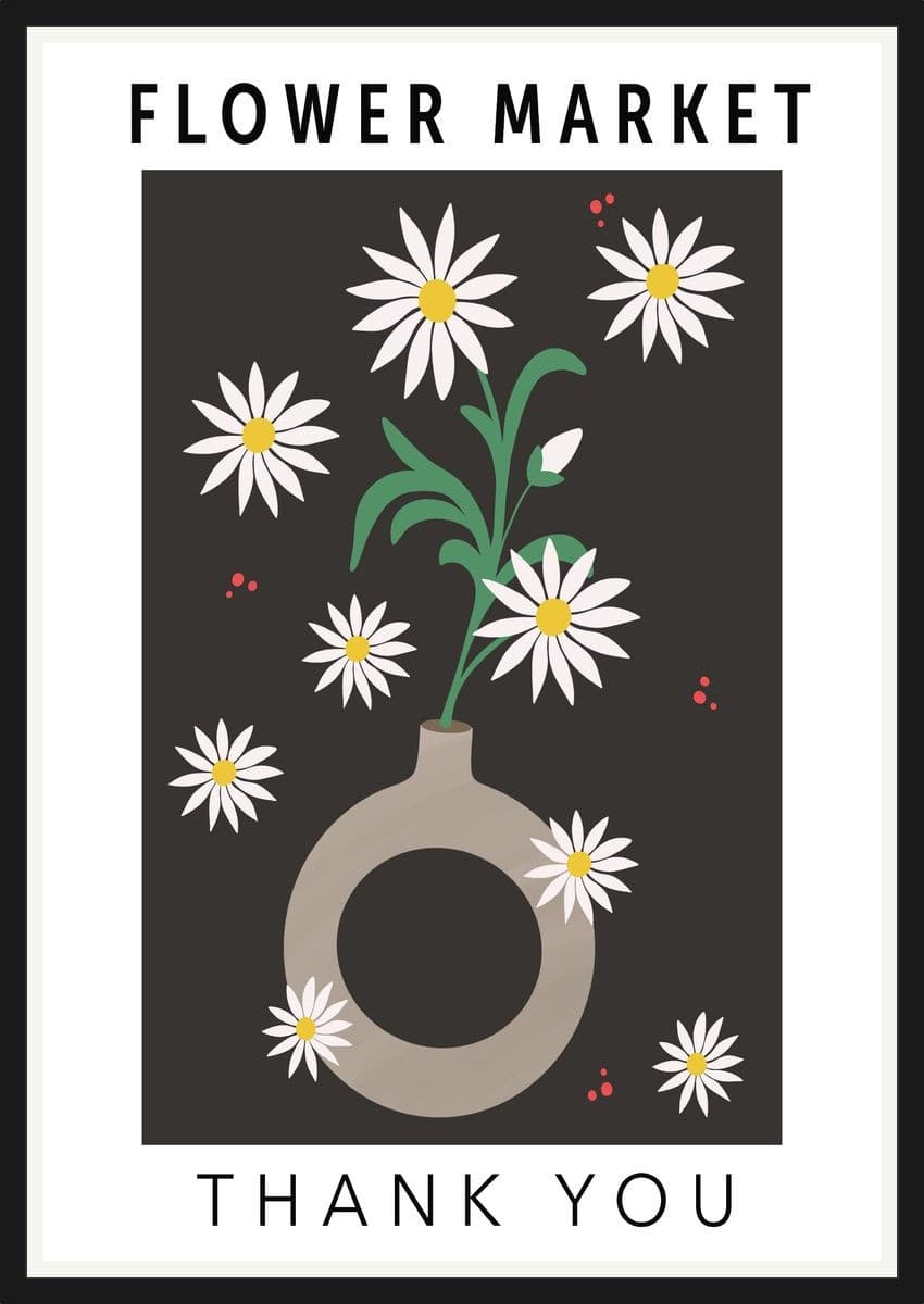 Botanical No. 08 - Black Frame