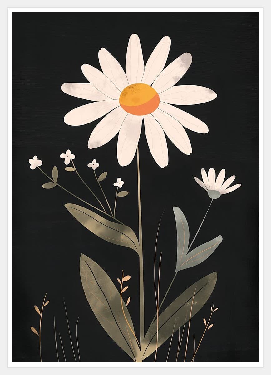 Botanical No. 10 - White Frame