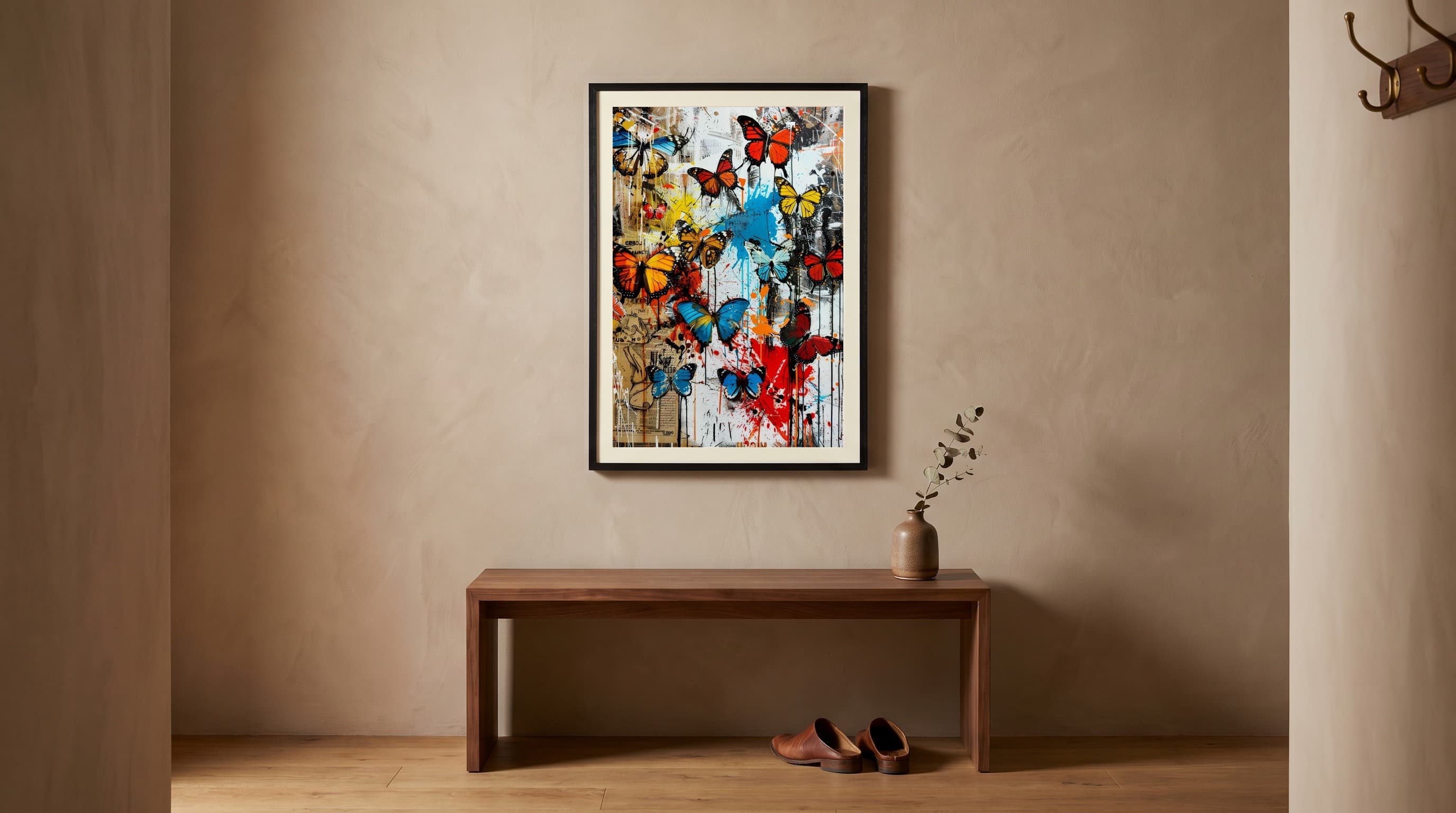 Butterfly Burst — in situ