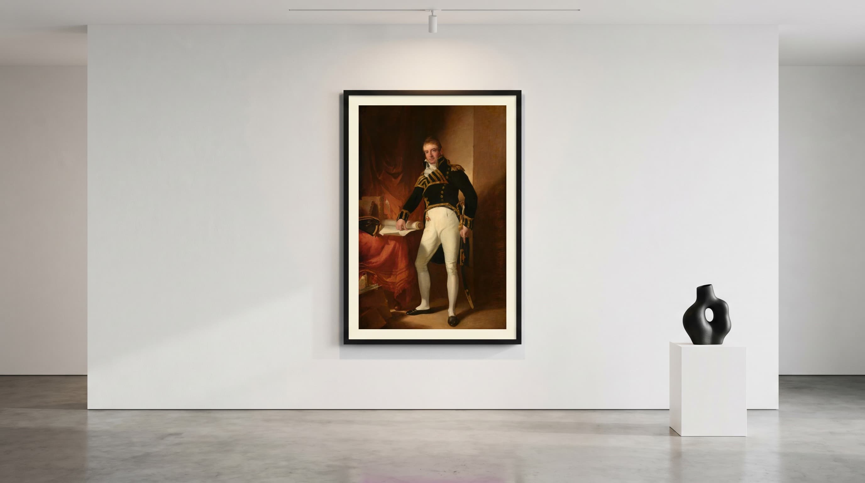 Captain Charles Stewart in Gallery Wall
