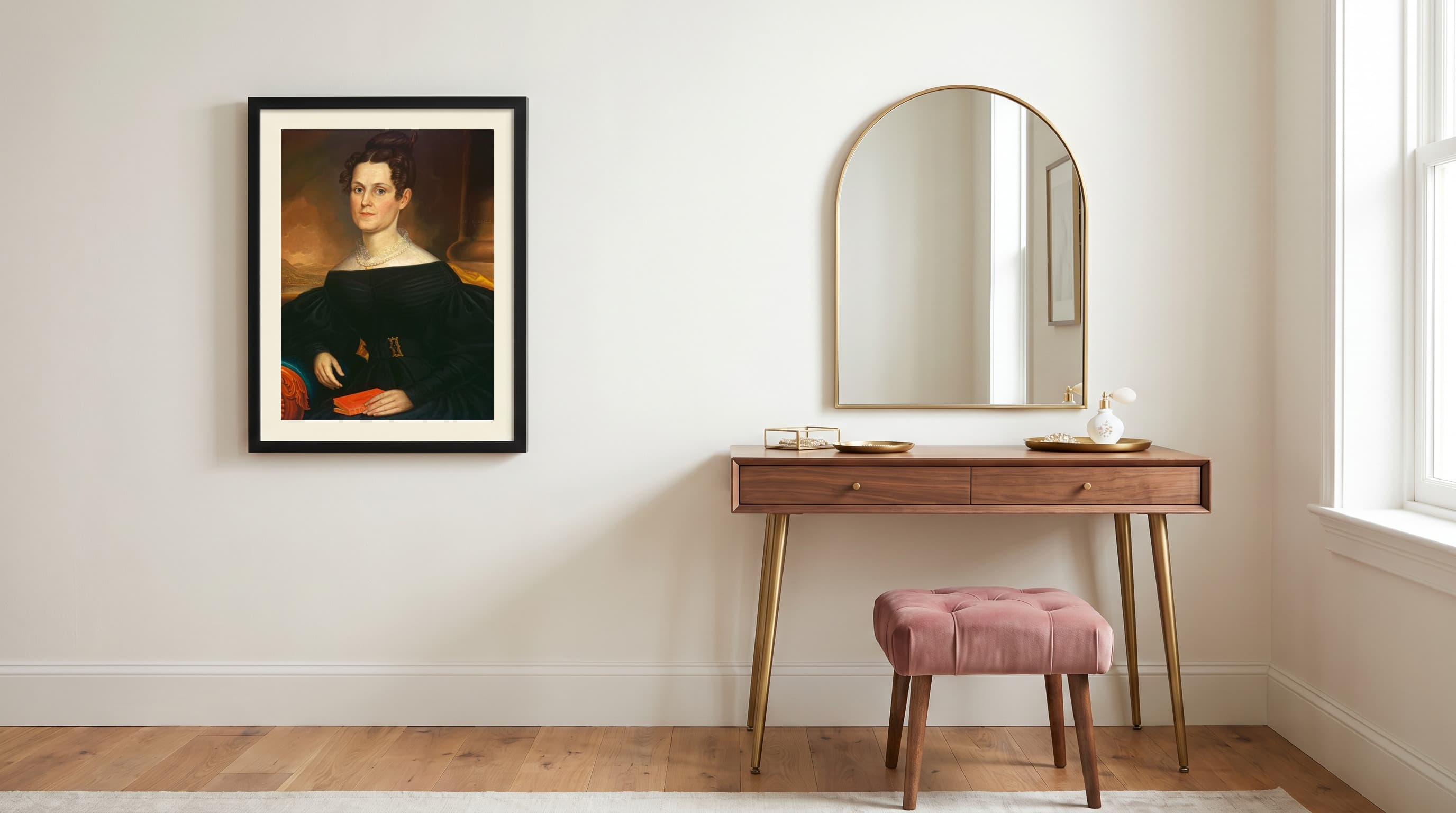 Elizabeth Price Thomas in Dressing Room