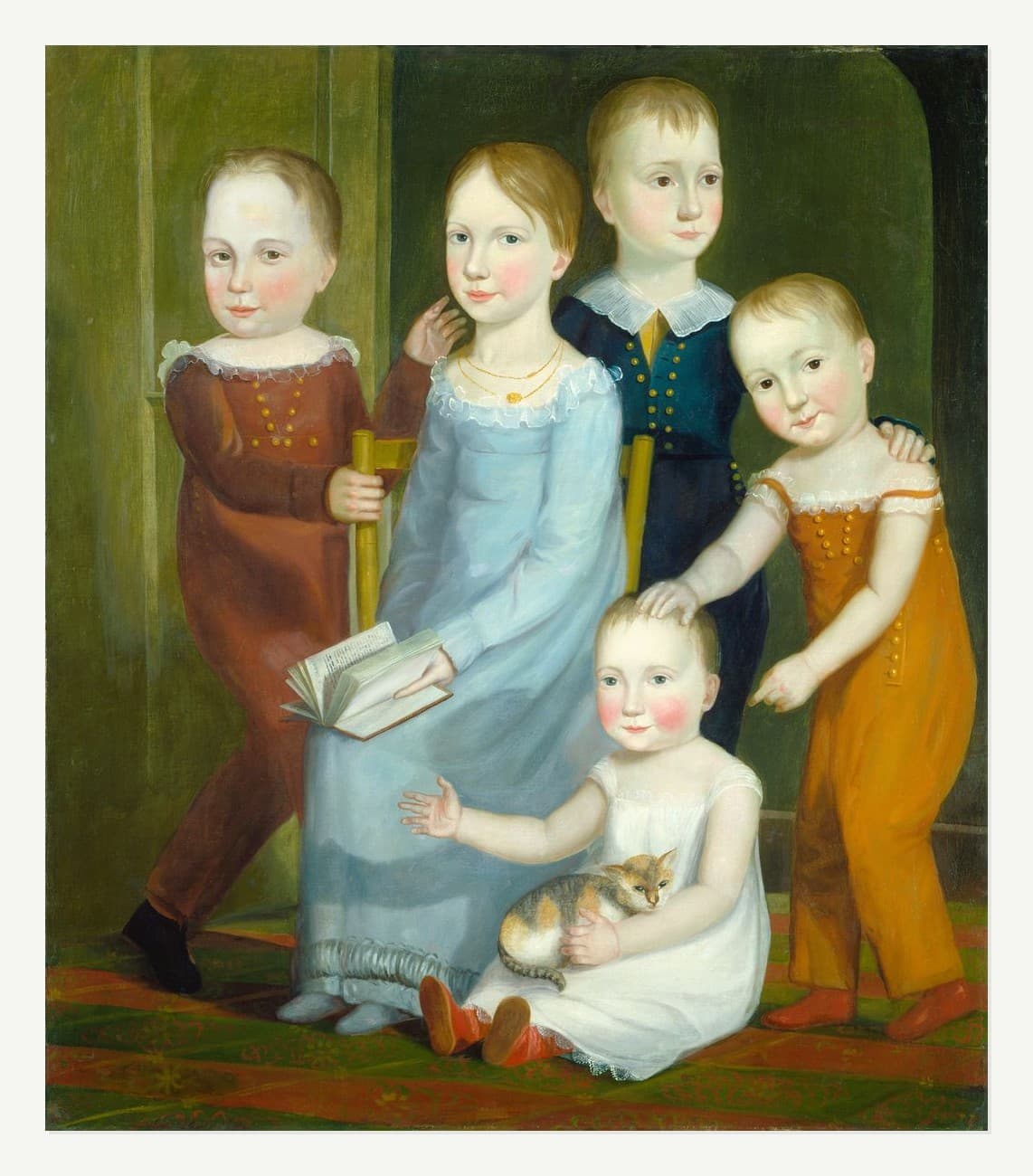 Five Children Of The Budd Family