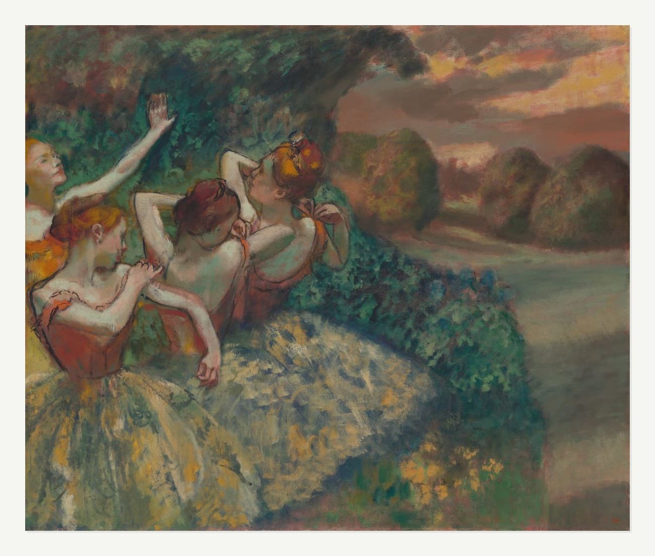 Four Dancers