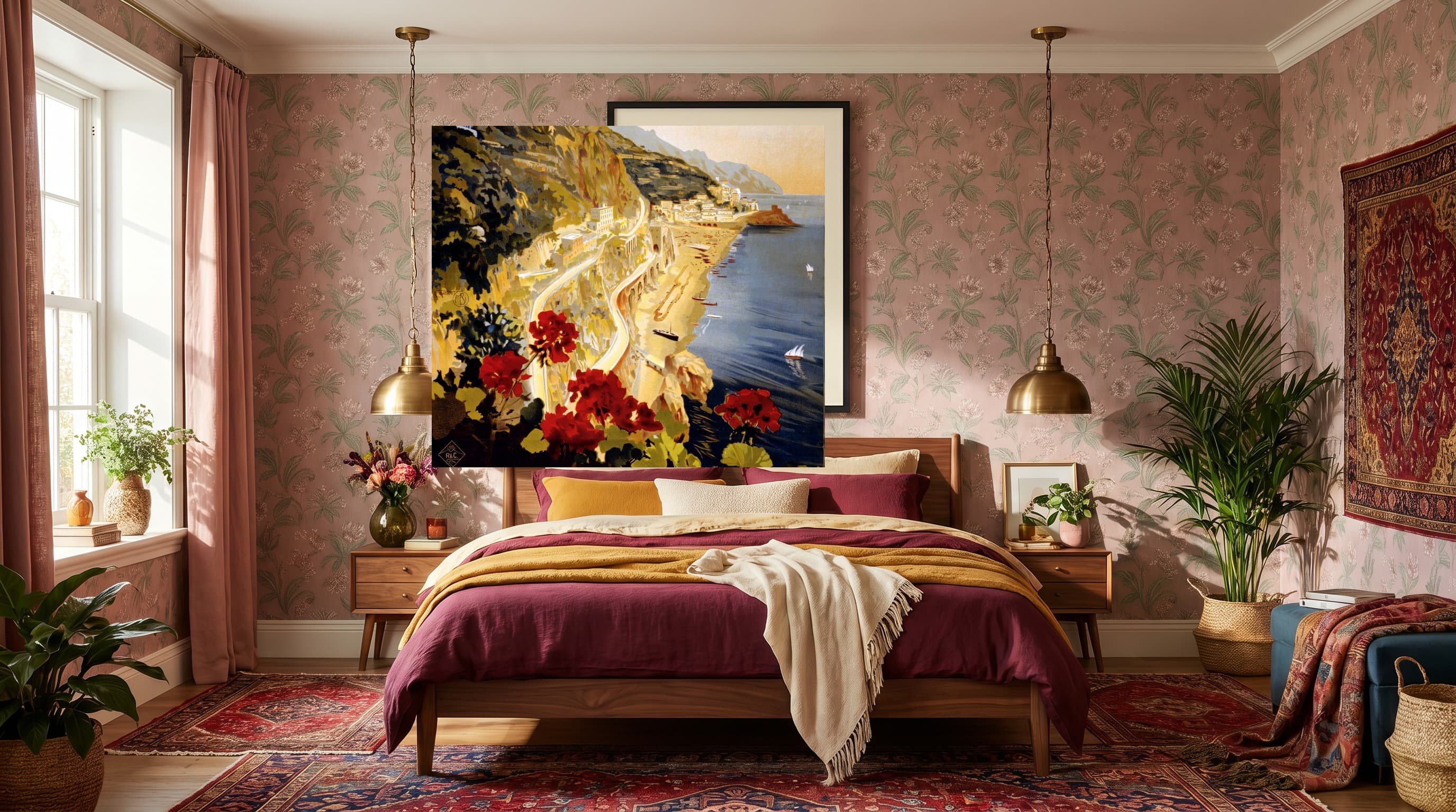 Heritage No. 07 in Maximalist Bedroom