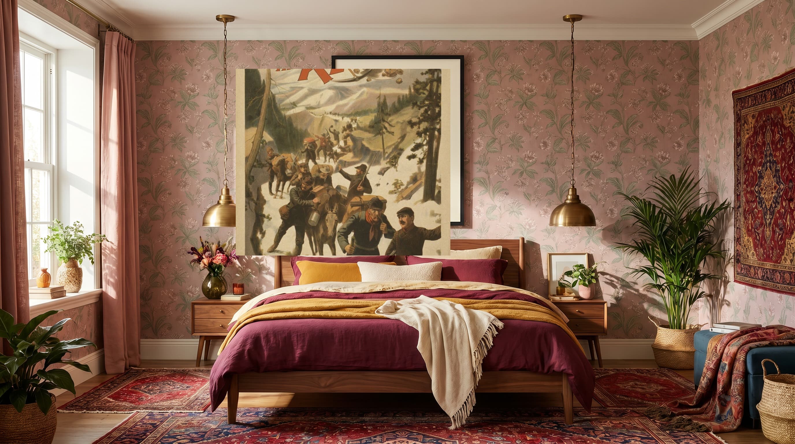 Heritage No. 10 in Maximalist Bedroom