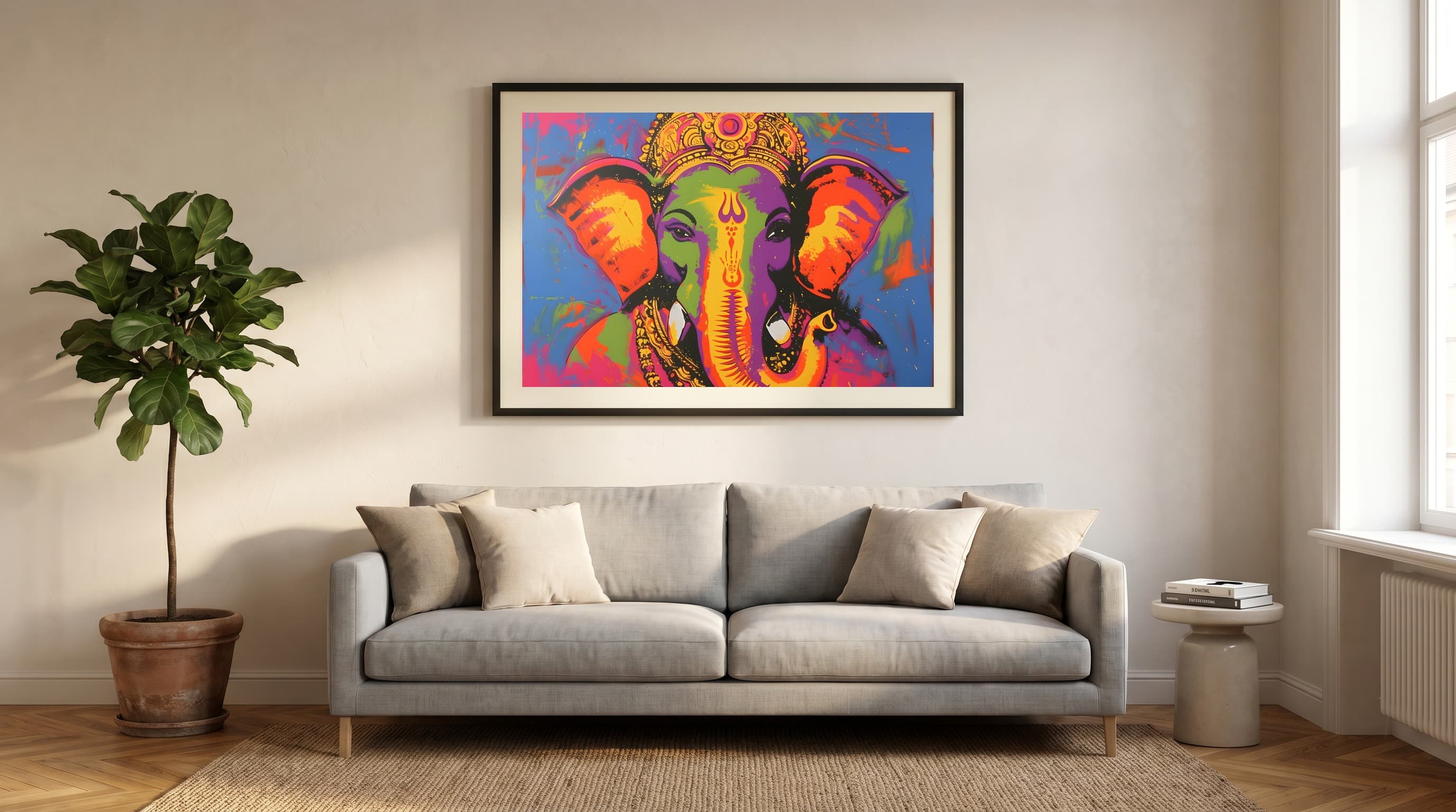 Indian No. 01 in Living Room