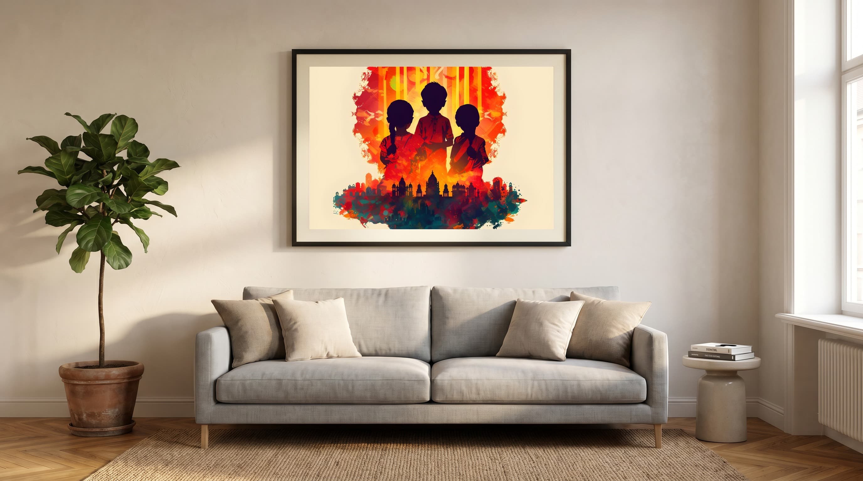 Indian No. 03 in Living Room