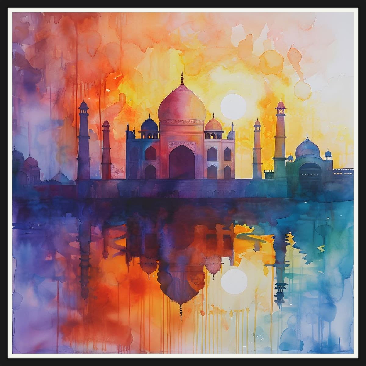 Indian No. 06 - Black Frame