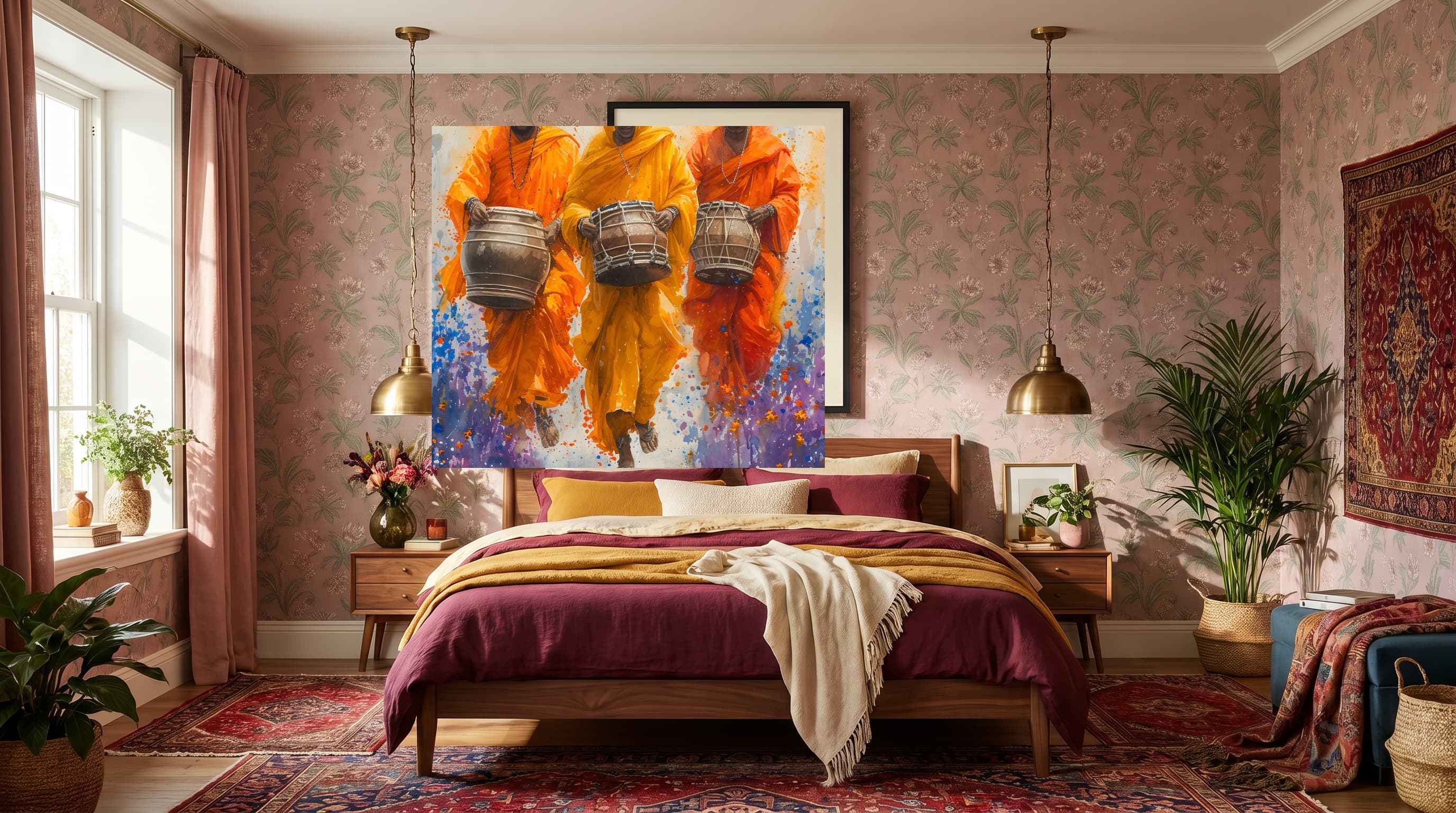 Indian No. 08 in Maximalist Bedroom