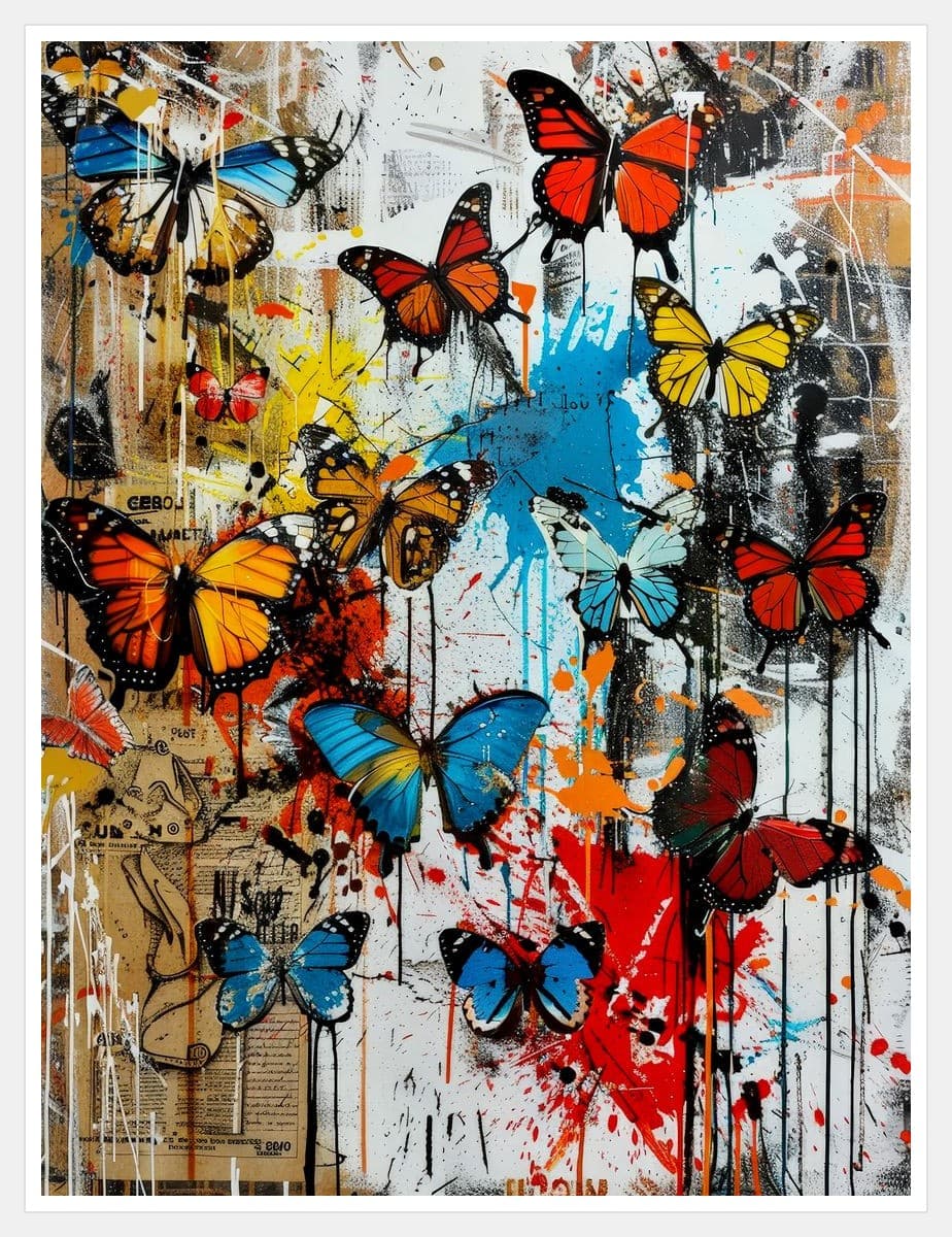 Maximalist No. 01 - White Frame