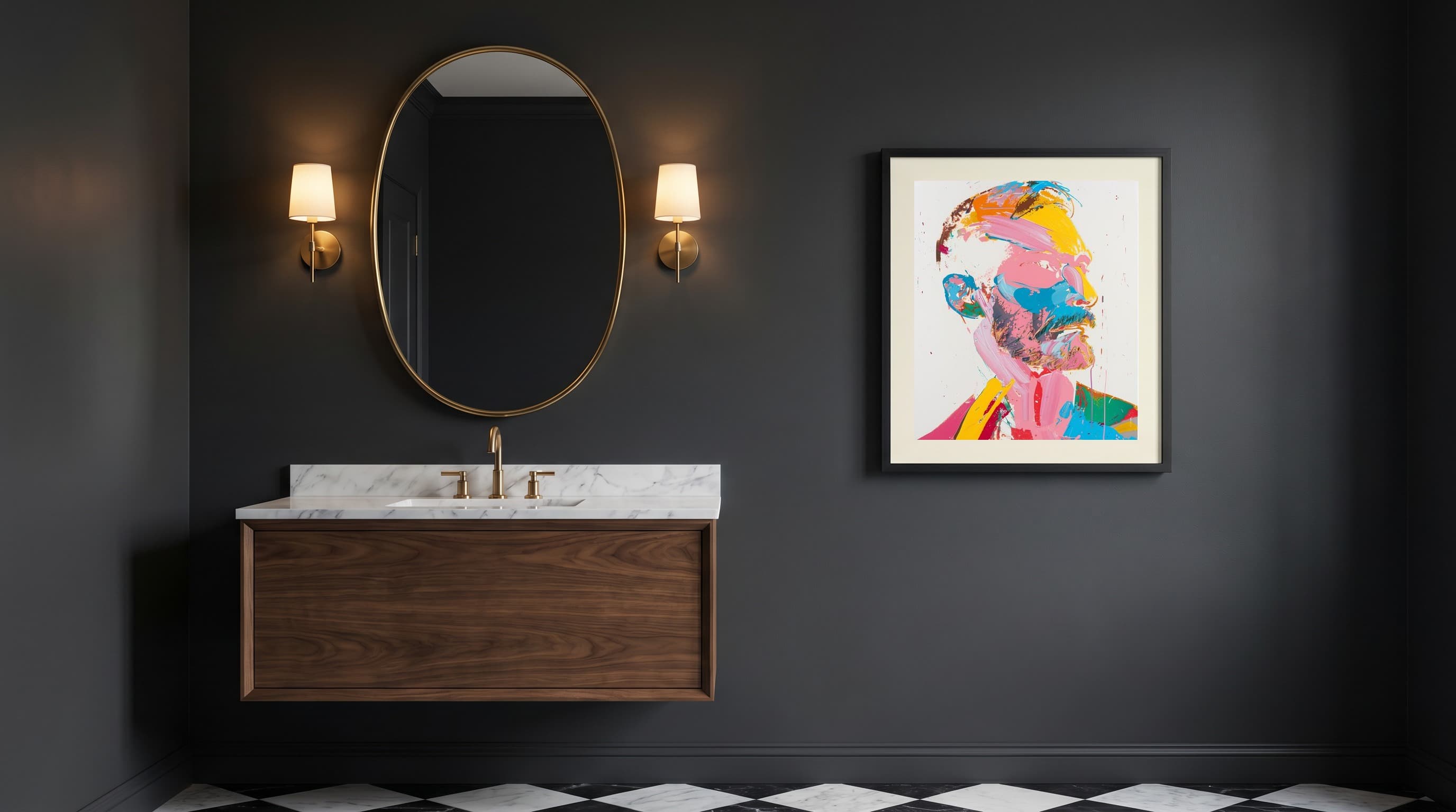 Maximalist No. 03 in Powder Room