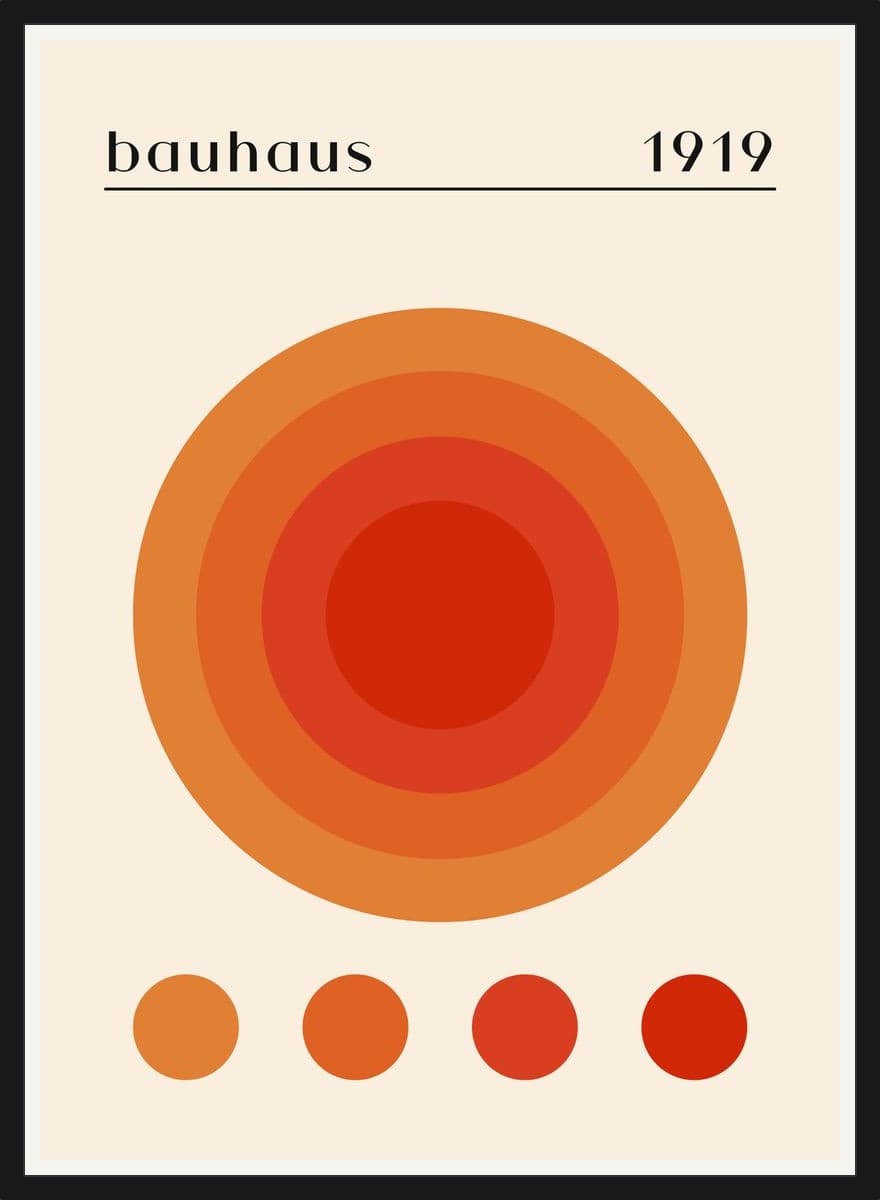 Modern Minimal No. 02 - Black Frame