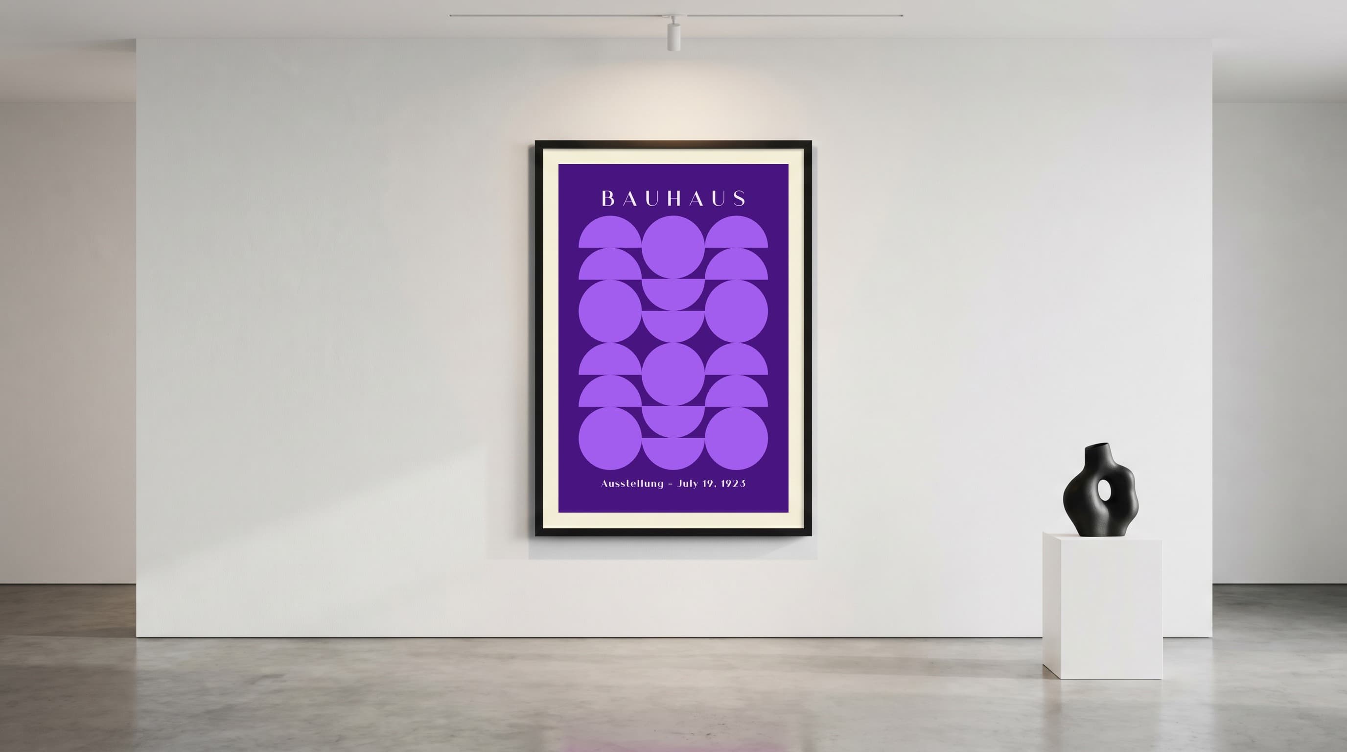 Modern Minimal No. 03 in Gallery Wall