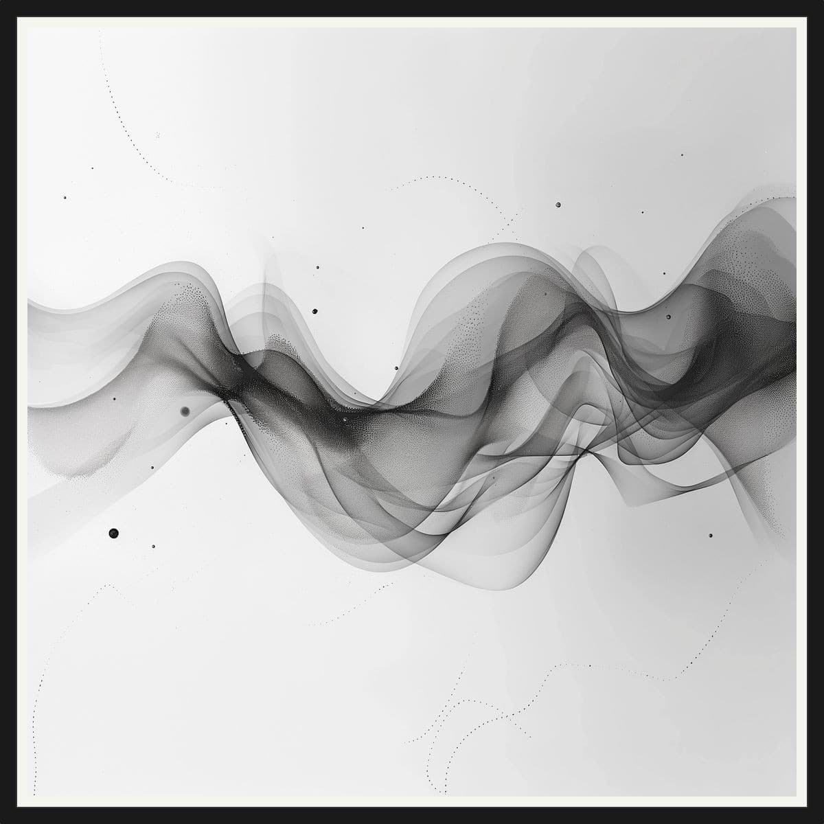 Modern Minimal No. 07 - Black Frame