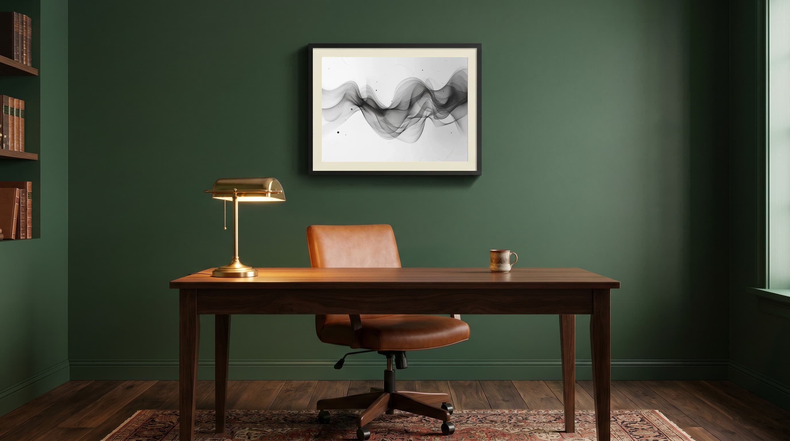 Modern Minimal No. 07 in Home Office