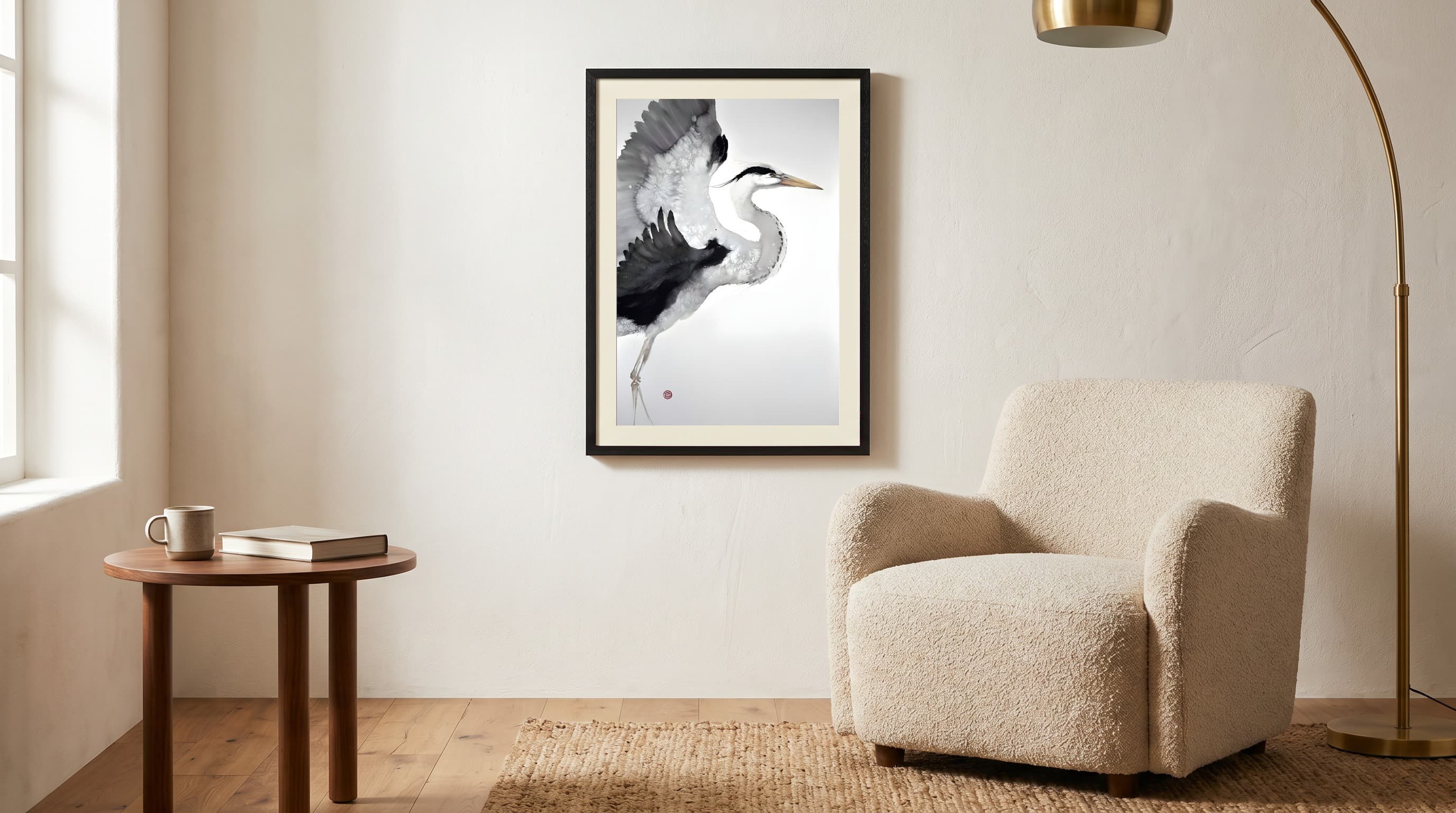 Modern Minimal No. 08 in Reading Nook