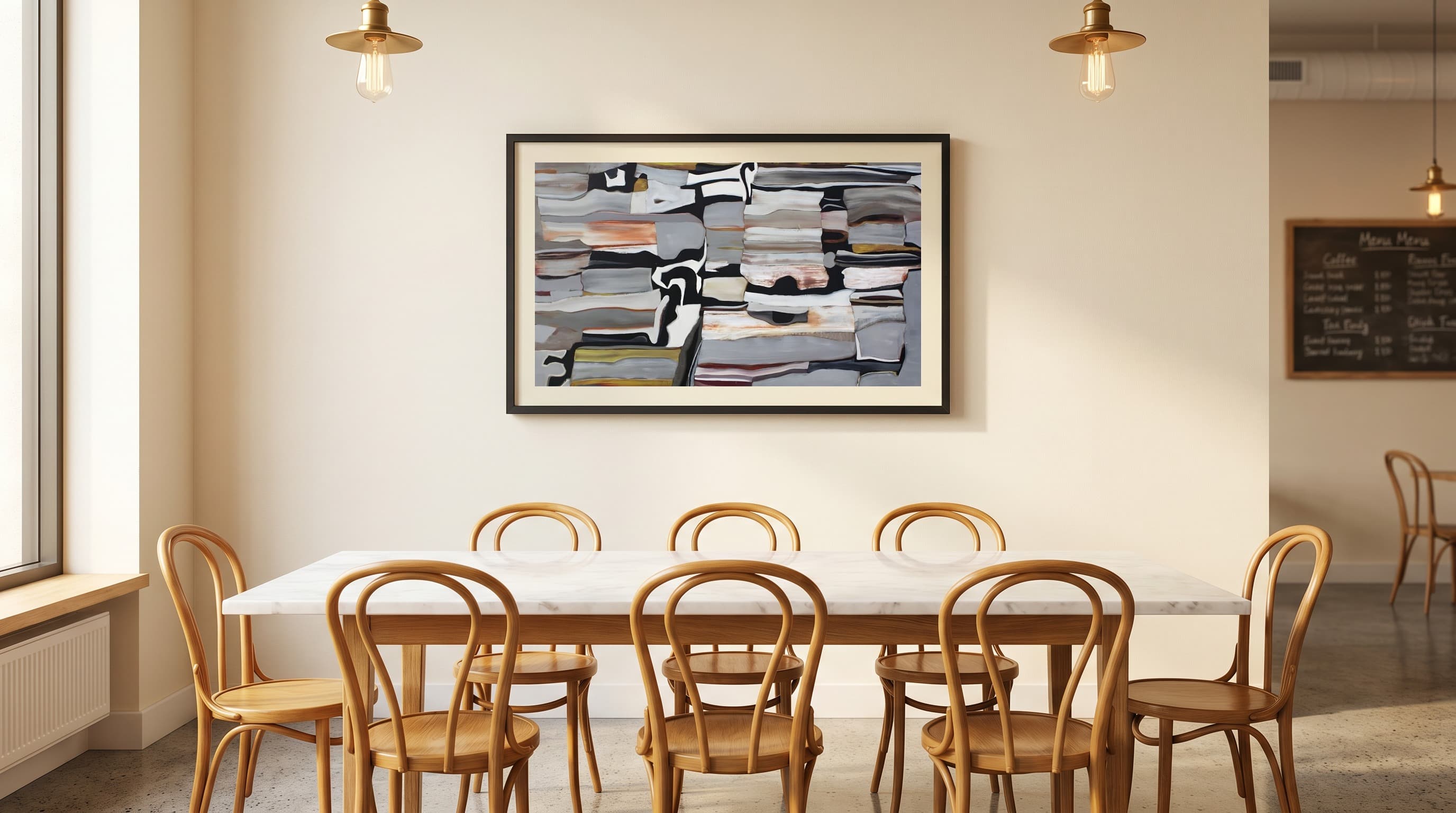 Modern Minimal No. 09 in Cafe