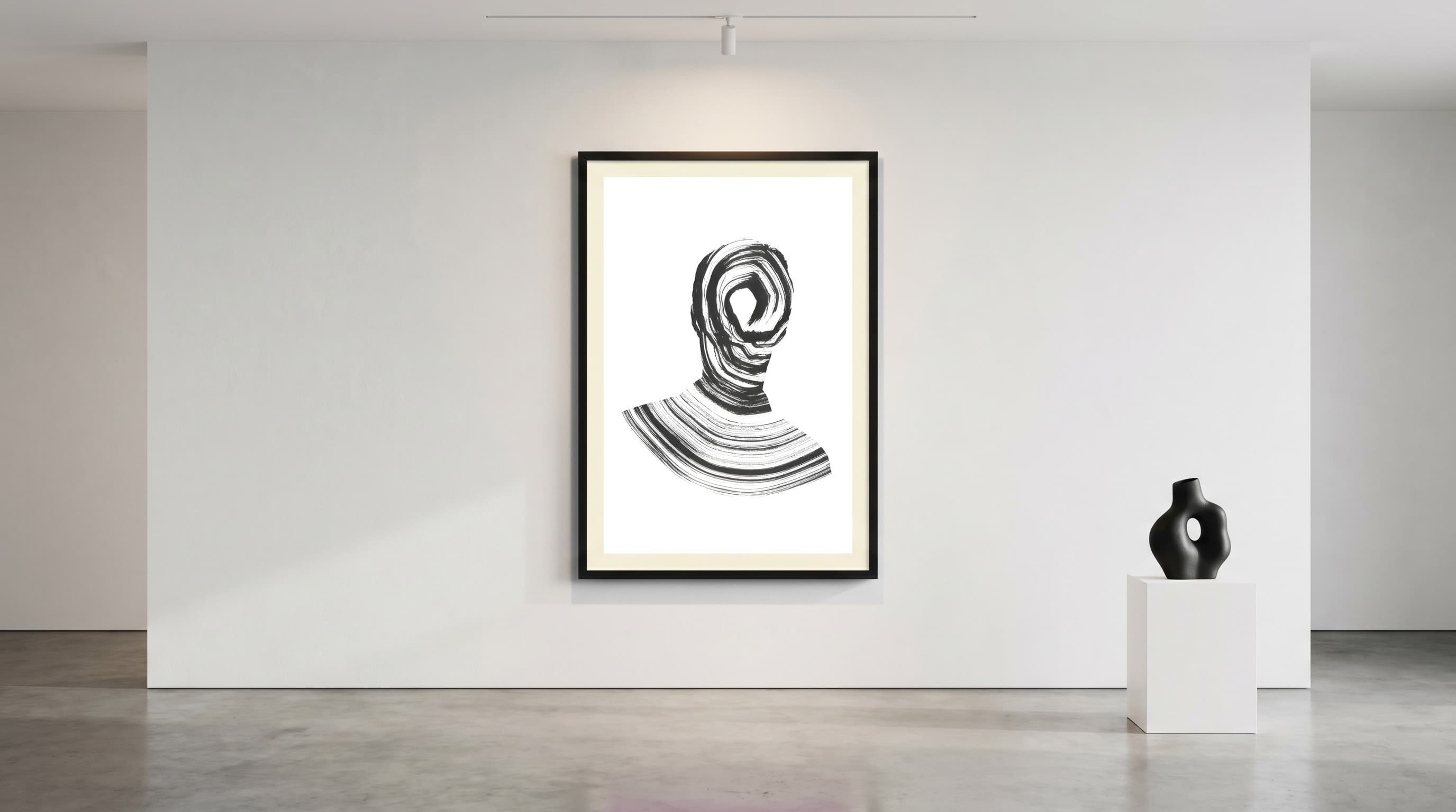 Modern Minimal No. 10 in Gallery Wall