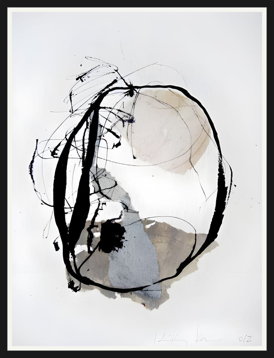 Modern Minimal No. 11 - Black Frame