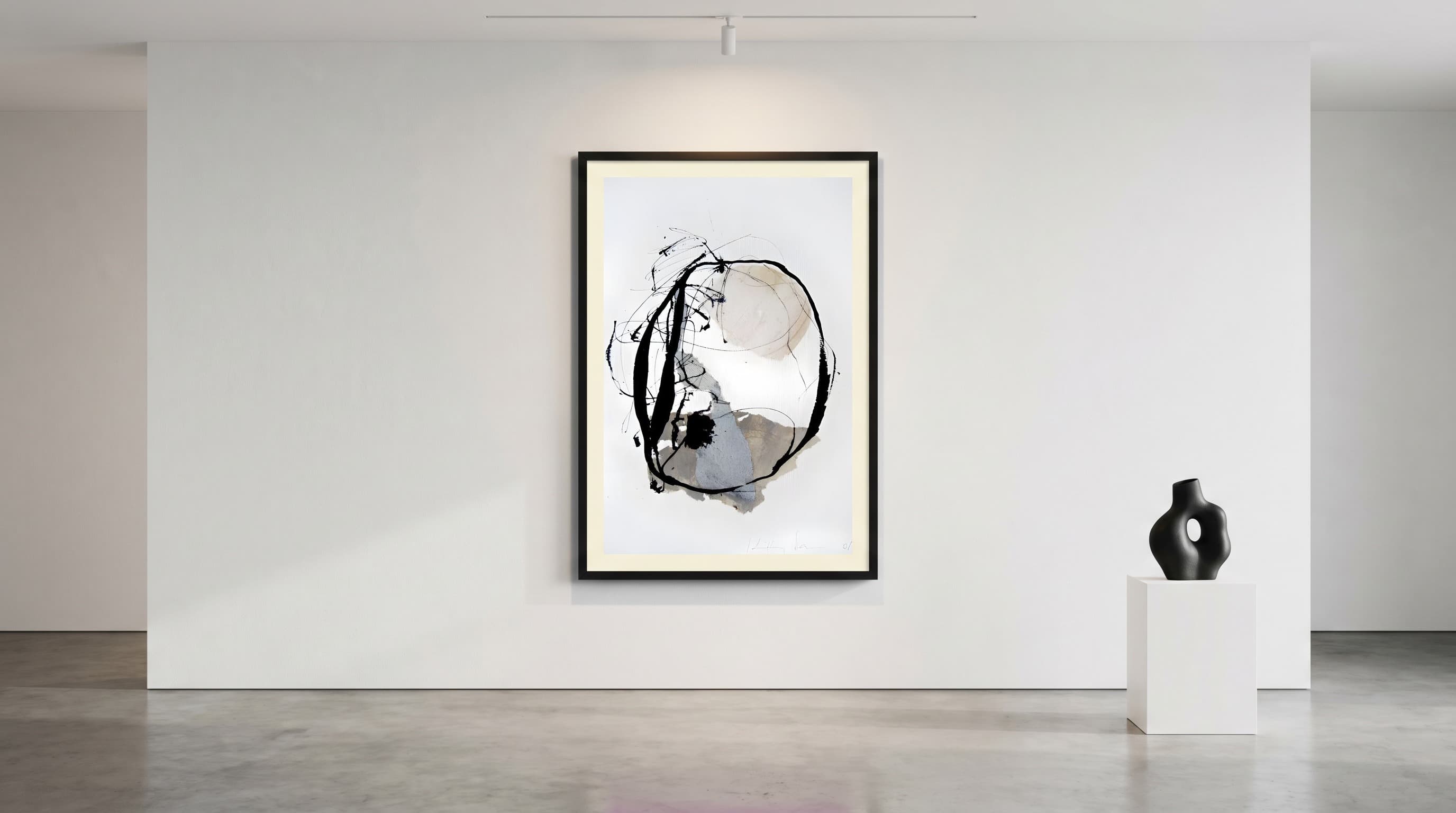 Modern Minimal No. 11 in Gallery Wall