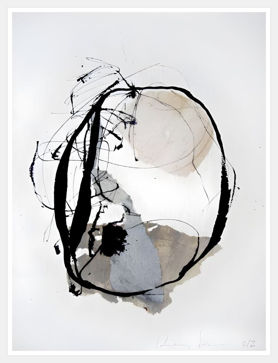 Modern Minimal No. 11 - White Frame