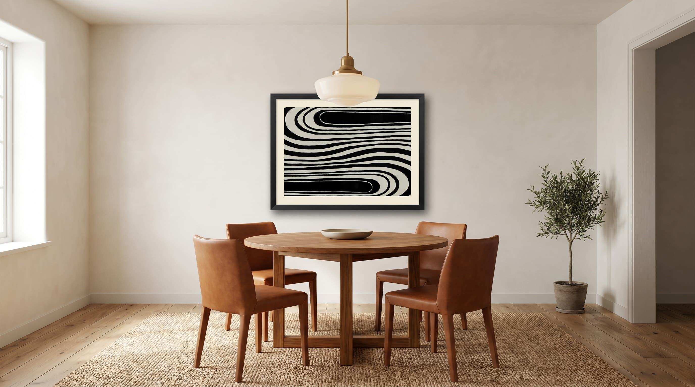 Modern Minimal No. 13 in Dining Room