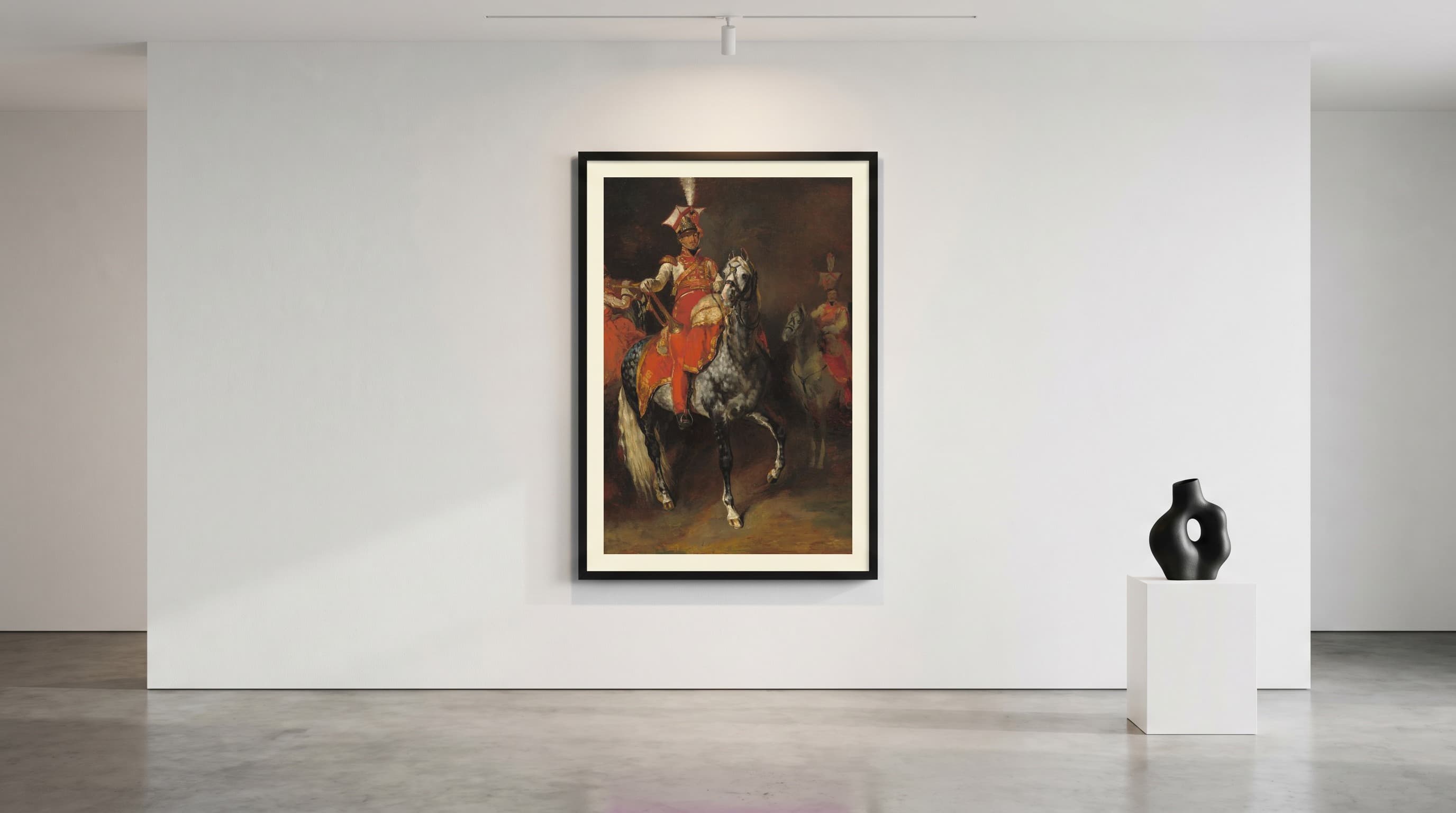 Mounted Trumpeters Of Napoleon'S Imperial Guard in Gallery Wall
