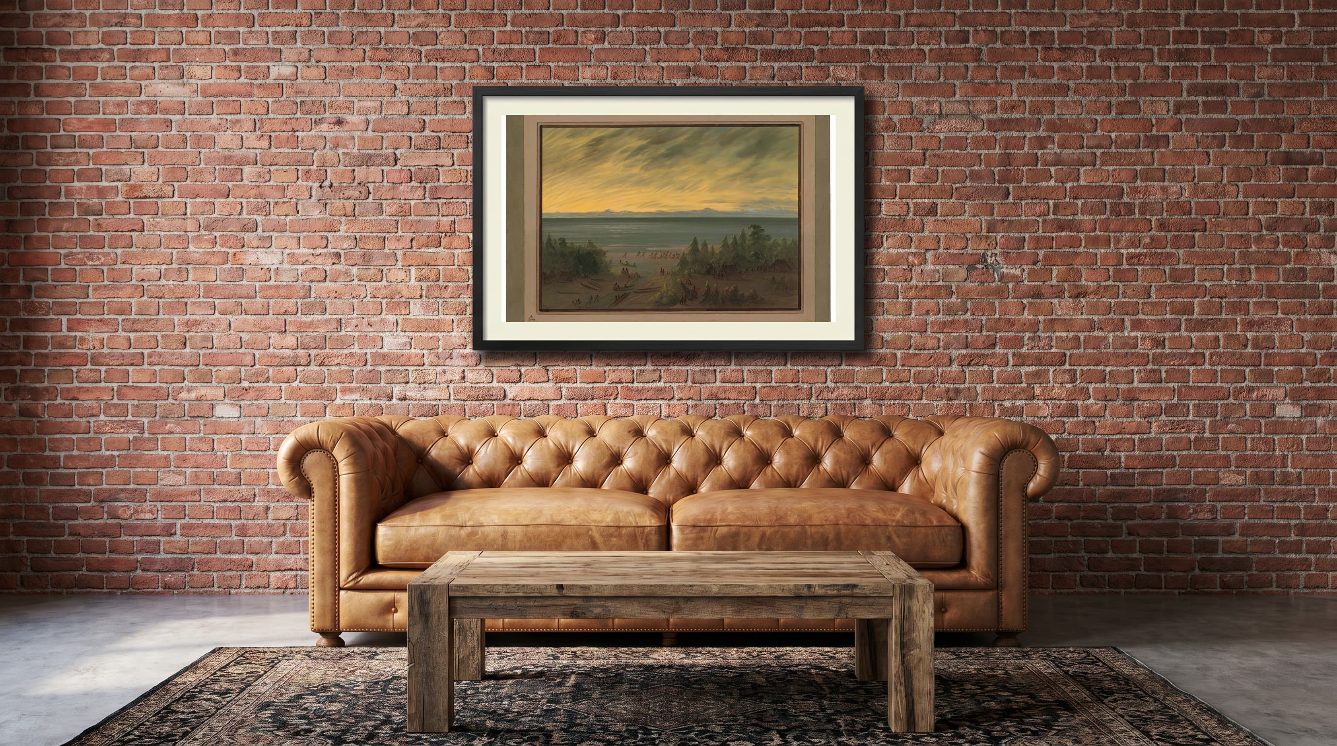 Nayas Village At Sunset in Industrial Loft